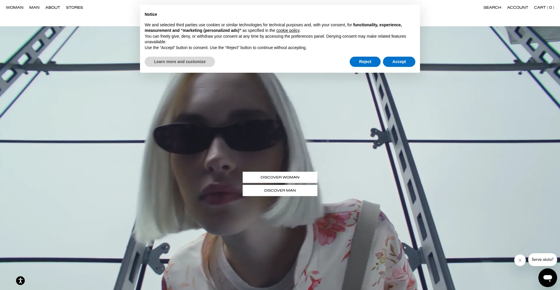 Website screenshot of Imperialfashion.com
