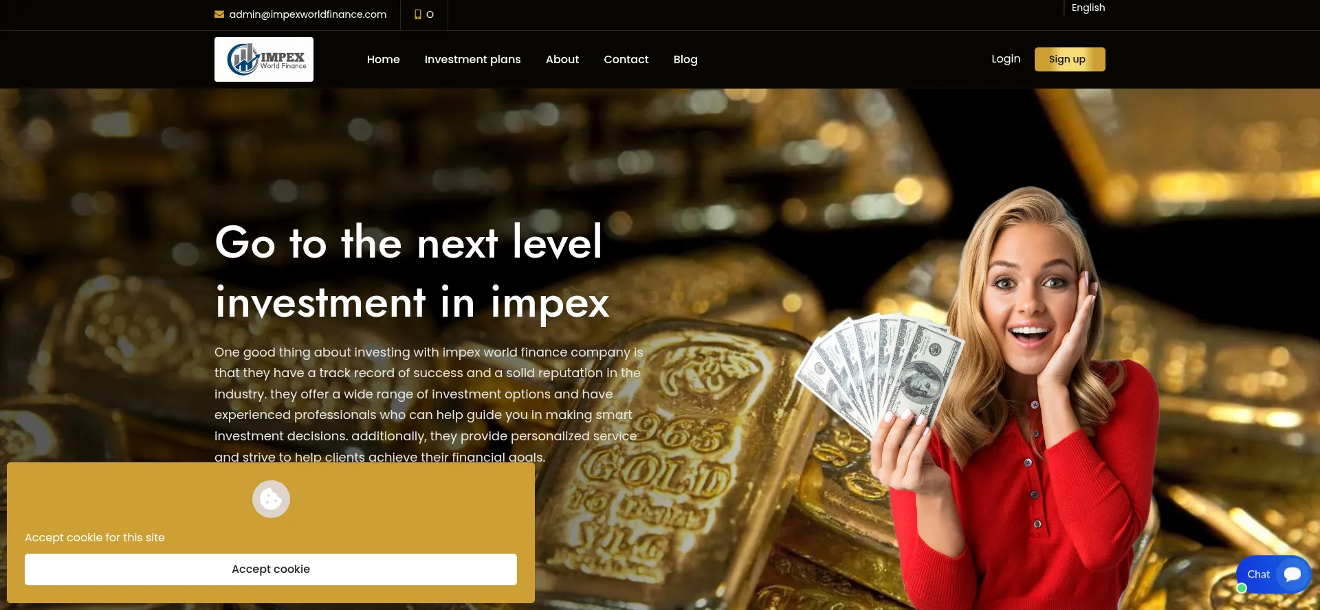 Impexworldfinance.com é Seguro e Confiável?