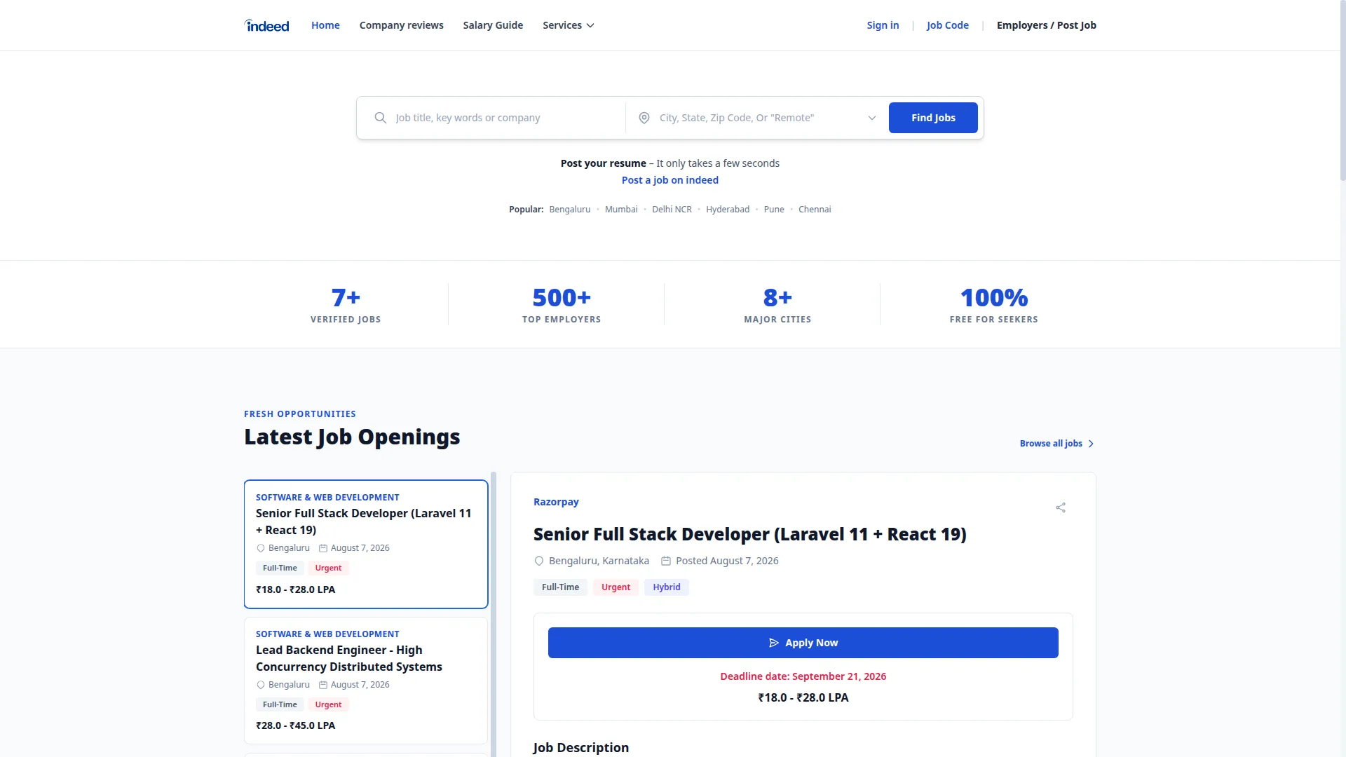 Indeedrecruiters.in
