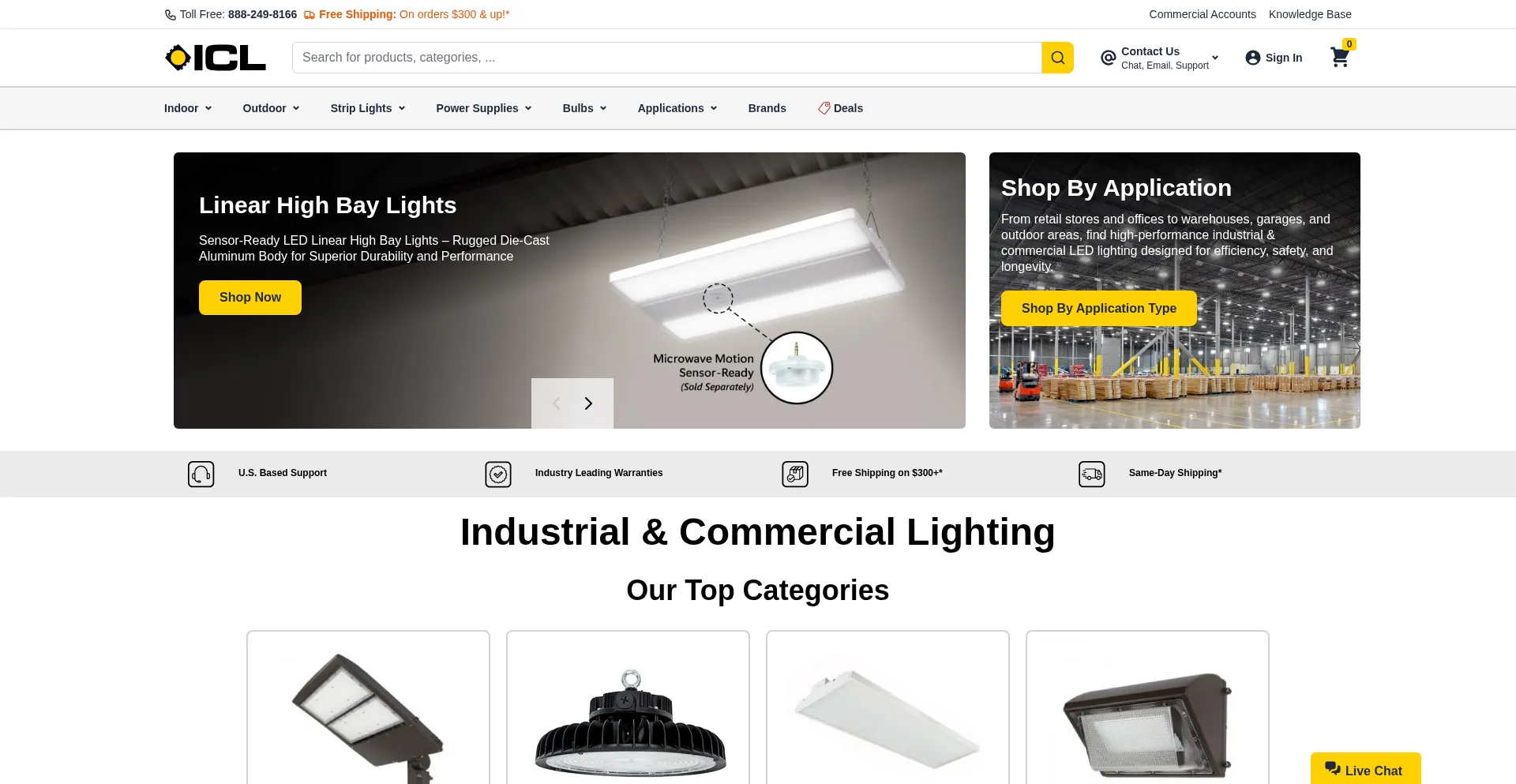 Industrialcommerciallighting.com é Seguro e Confiável?