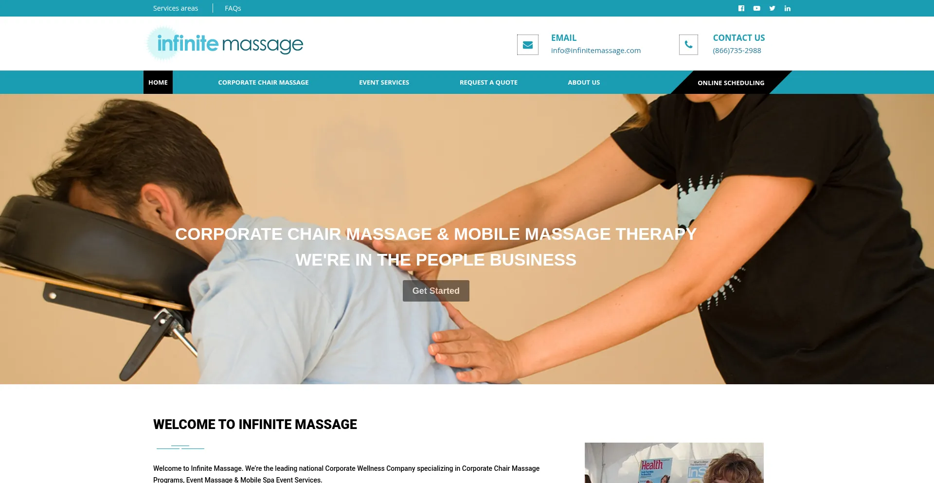 Infinitemassage.com é Seguro e Confiável?