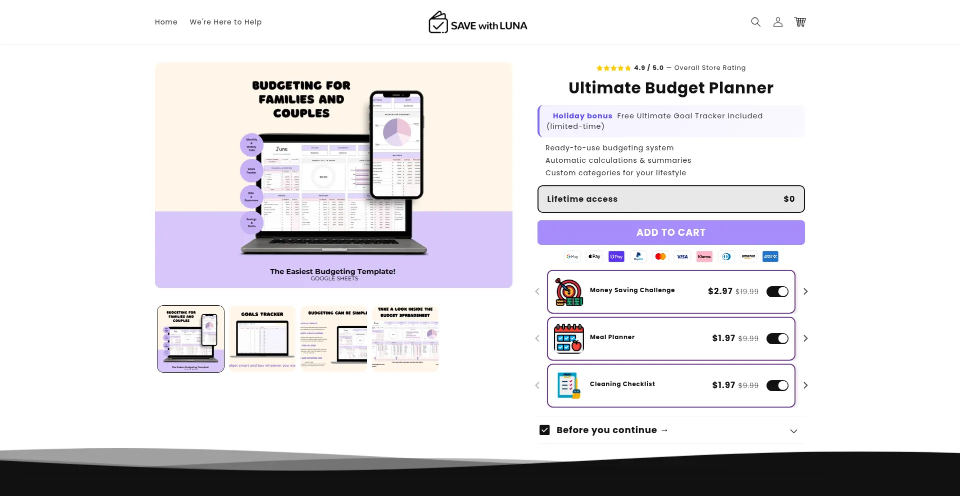 Infinitybudgeting.com