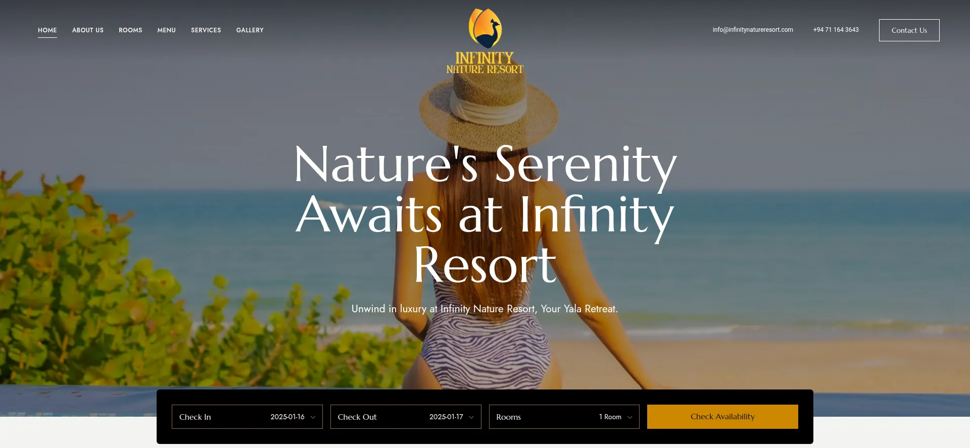 Infinitynatureresort.com