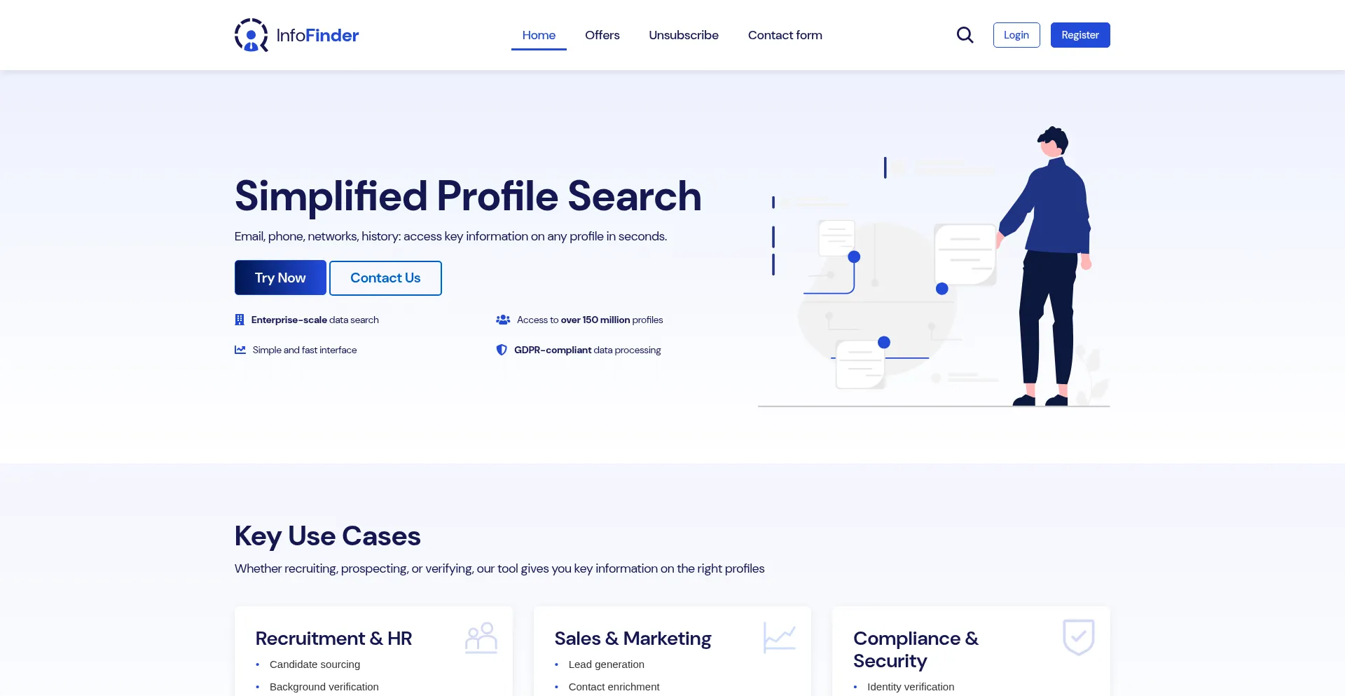Infofinder.io é Seguro e Confiável?