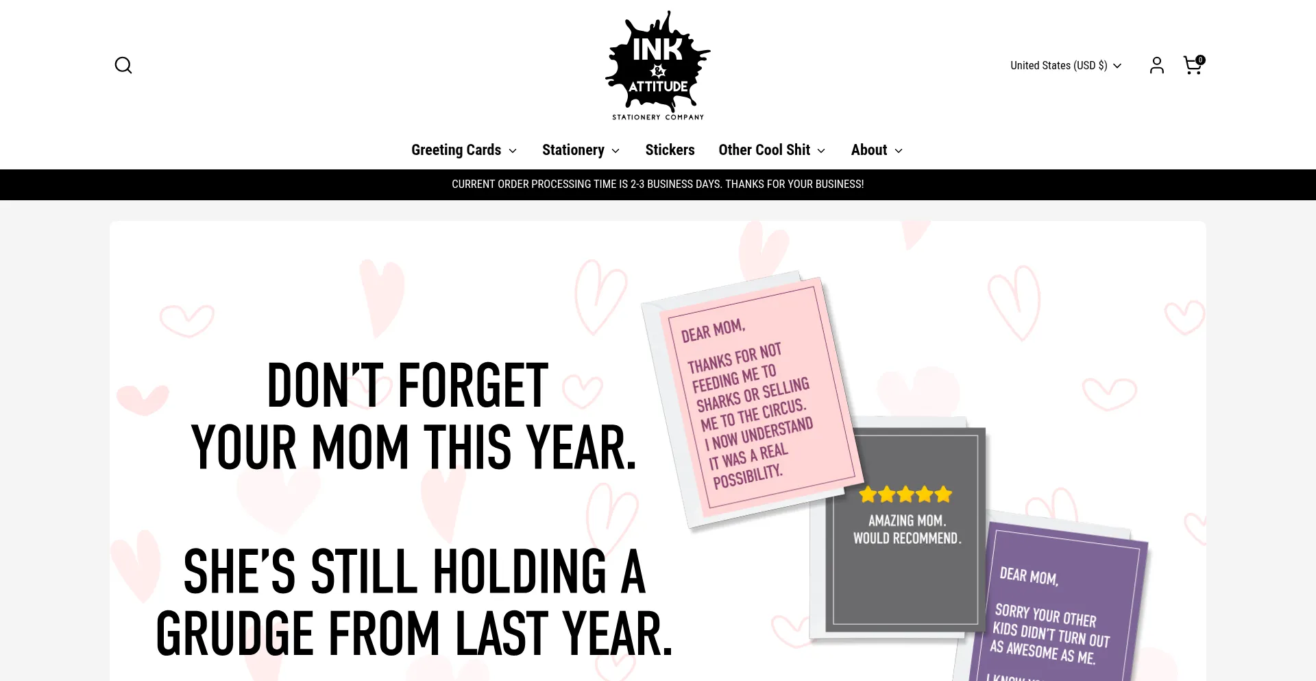 Inkandattitudestationery.com