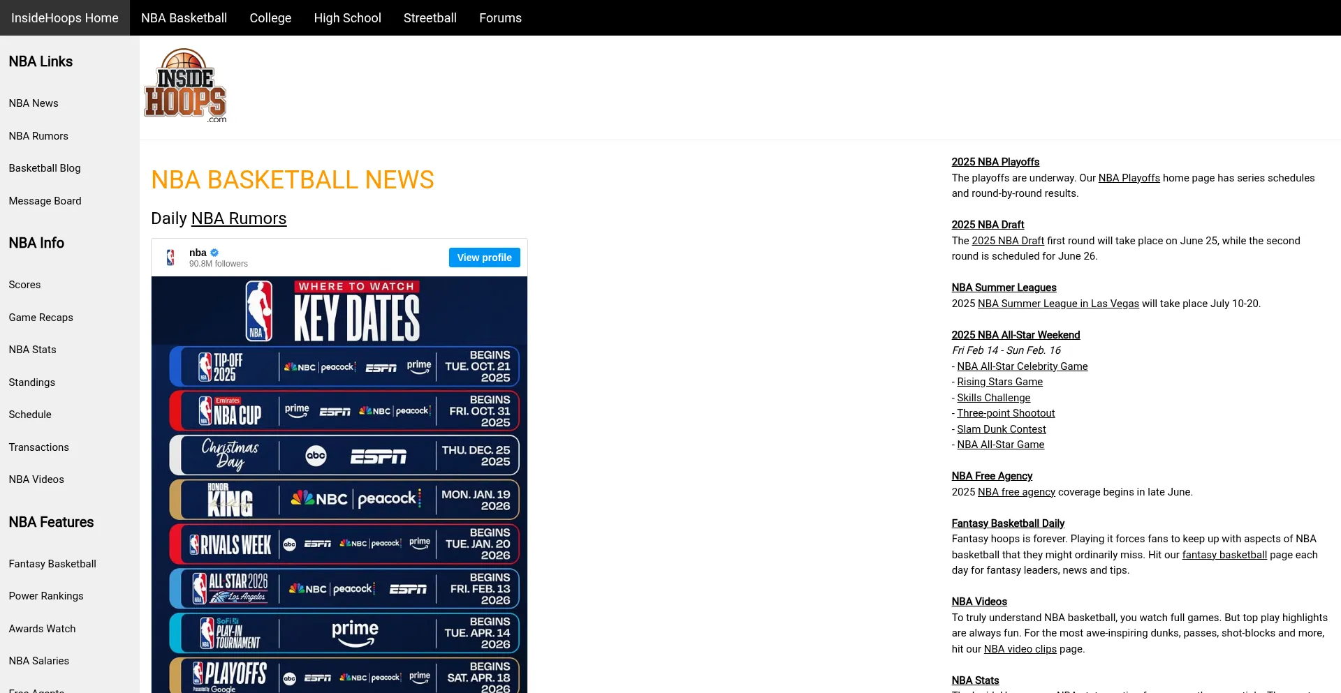 Insidehoops.com é Seguro e Confiável?