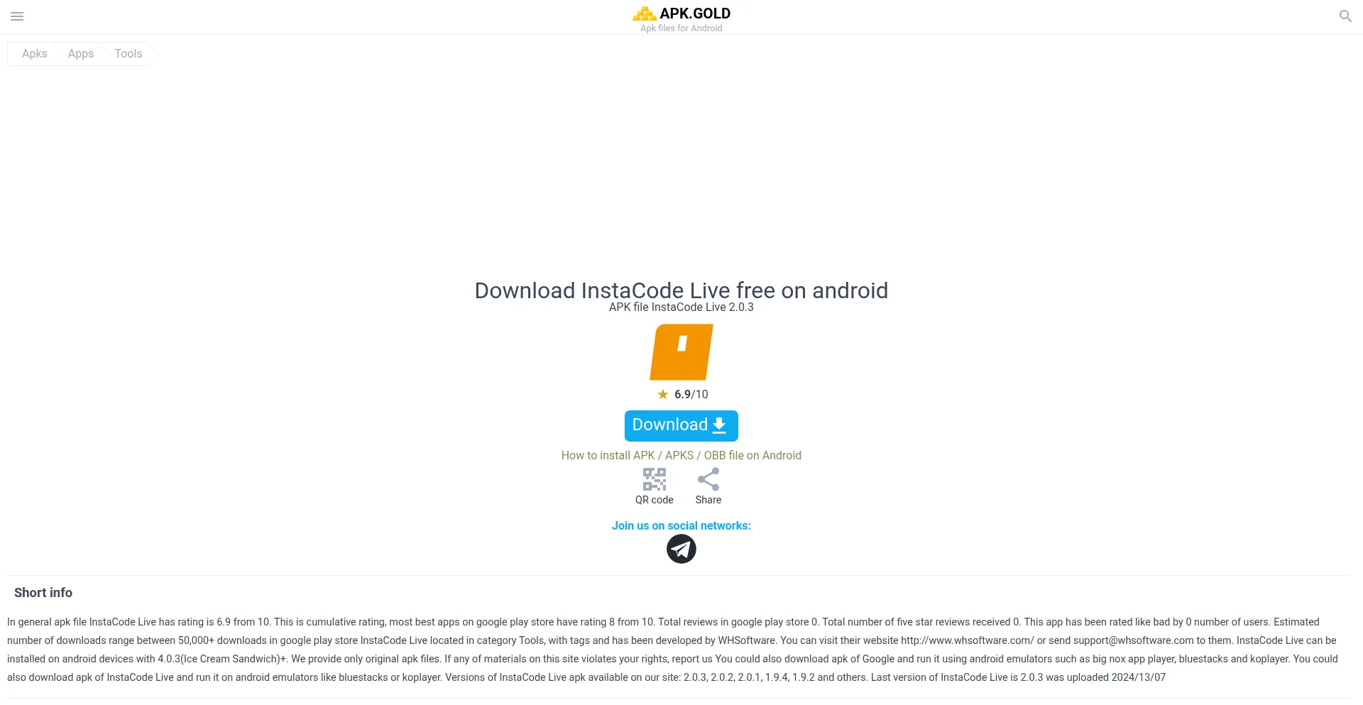 Instacode-live.apk.gold