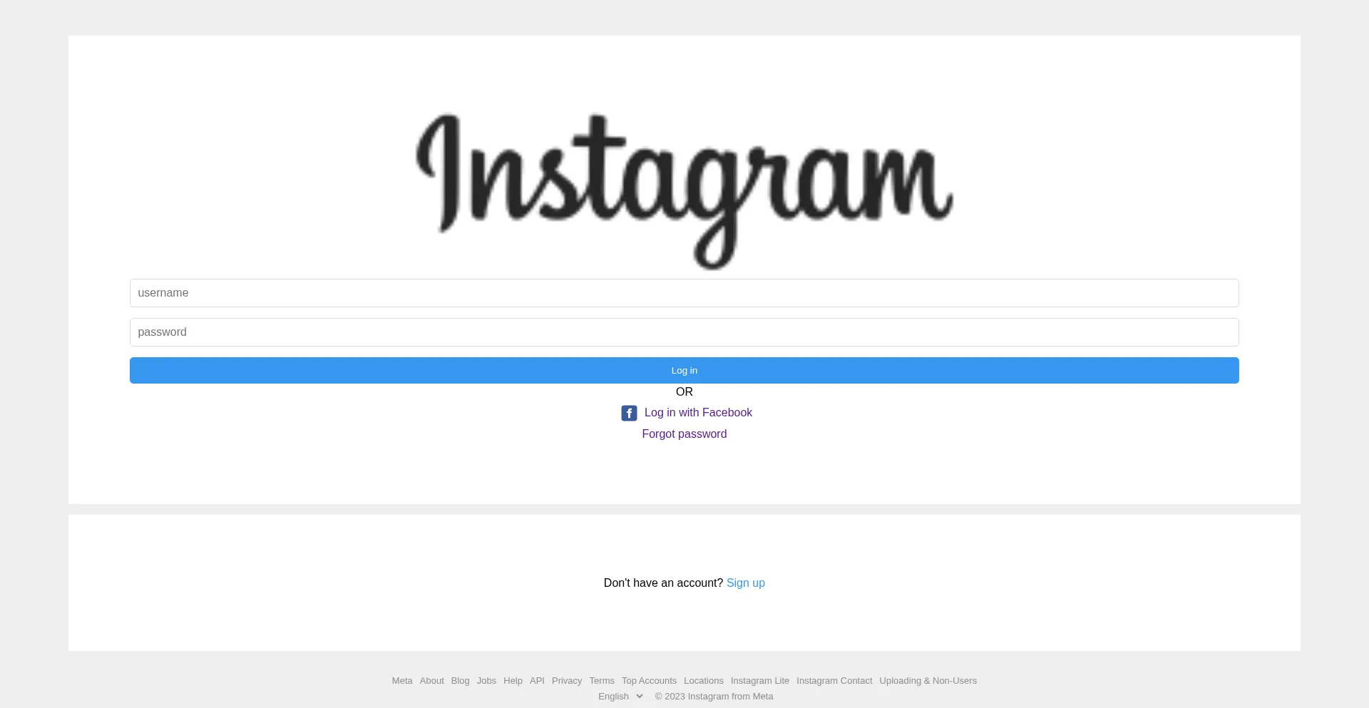 Instagram-login-layout-nine.vercel.app