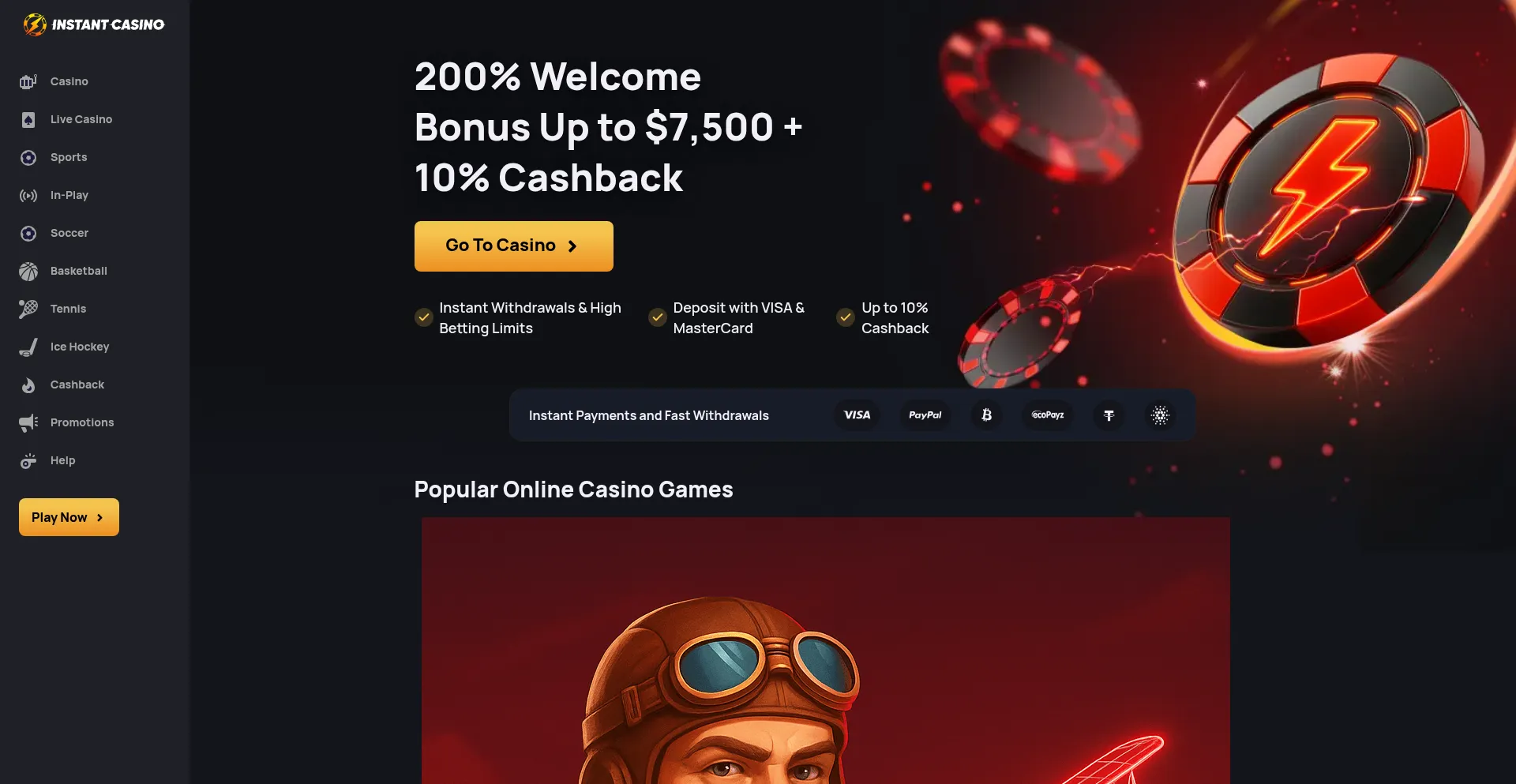 Instantcasino.com é Seguro e Confiável?