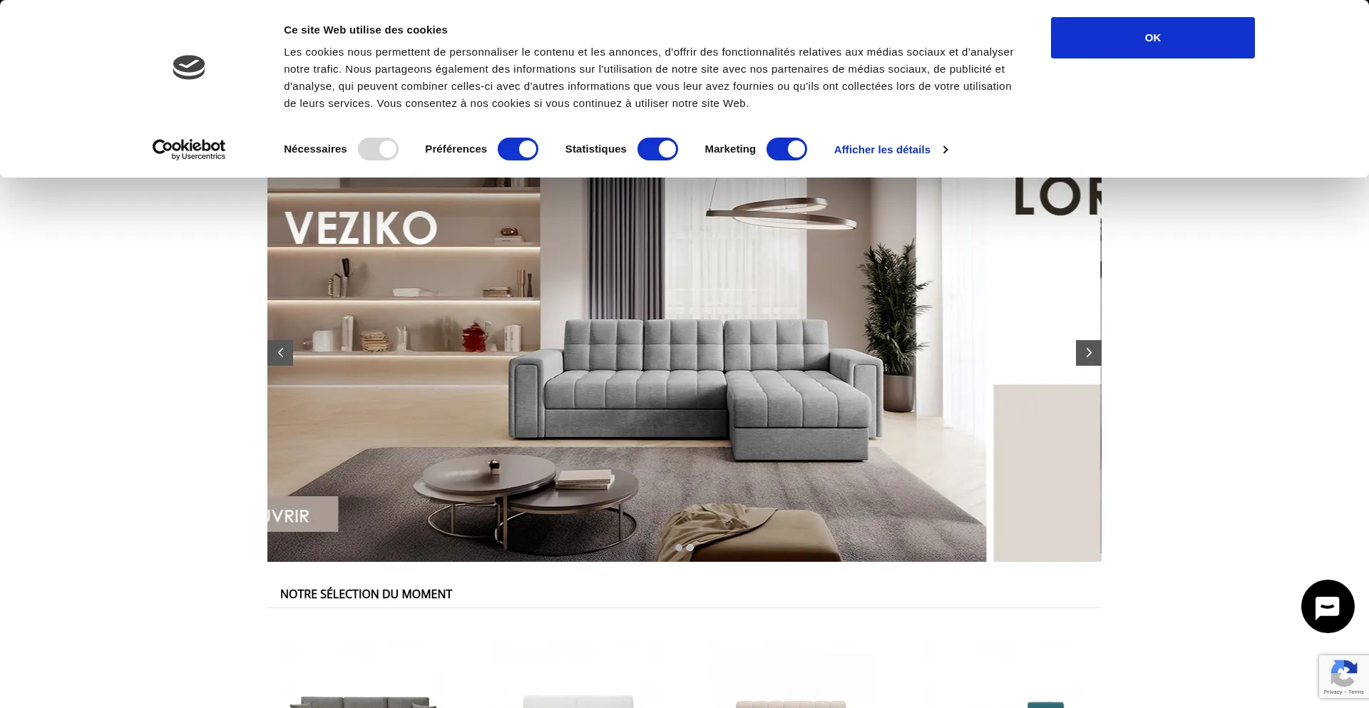 Website screenshot of Intensedeco.com