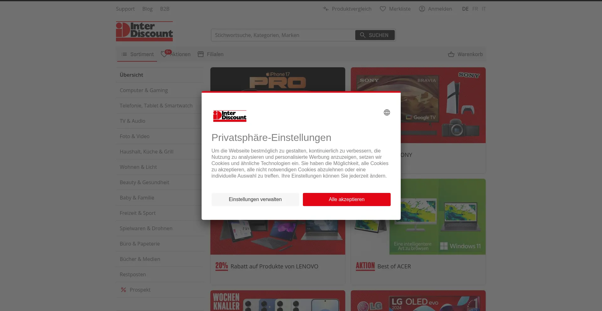 Interdiscount.ch é Seguro e Confiável?