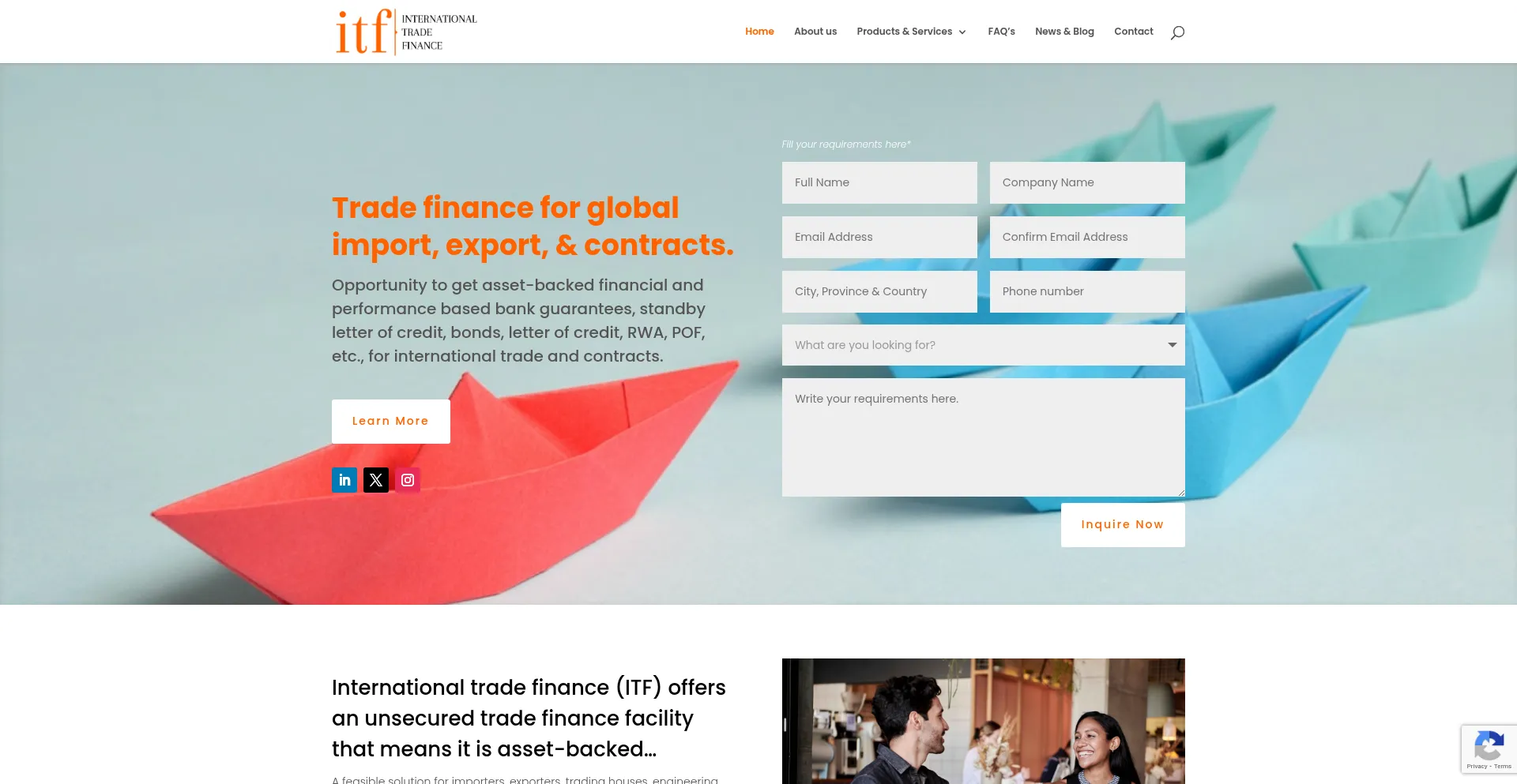Intradefinance.com é Seguro e Confiável?