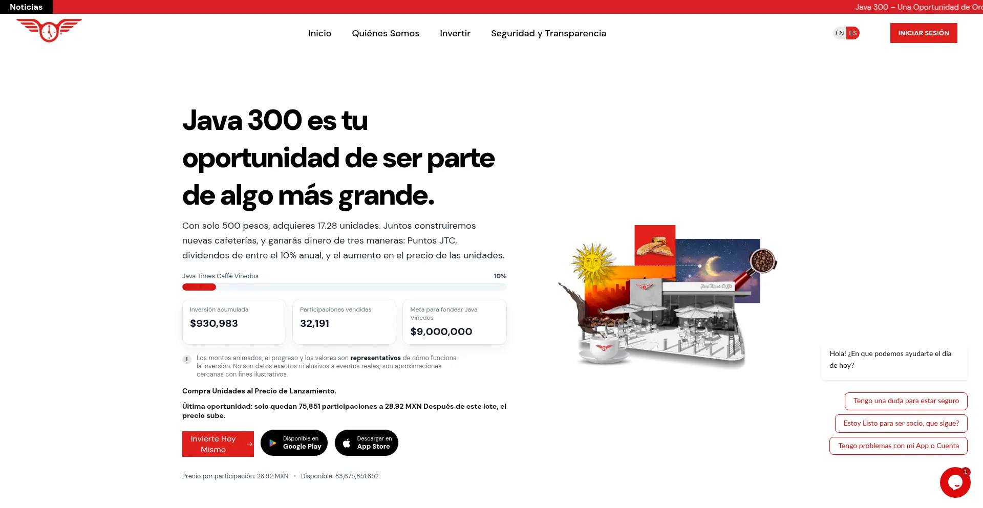 Investin.javatimescaffe.com