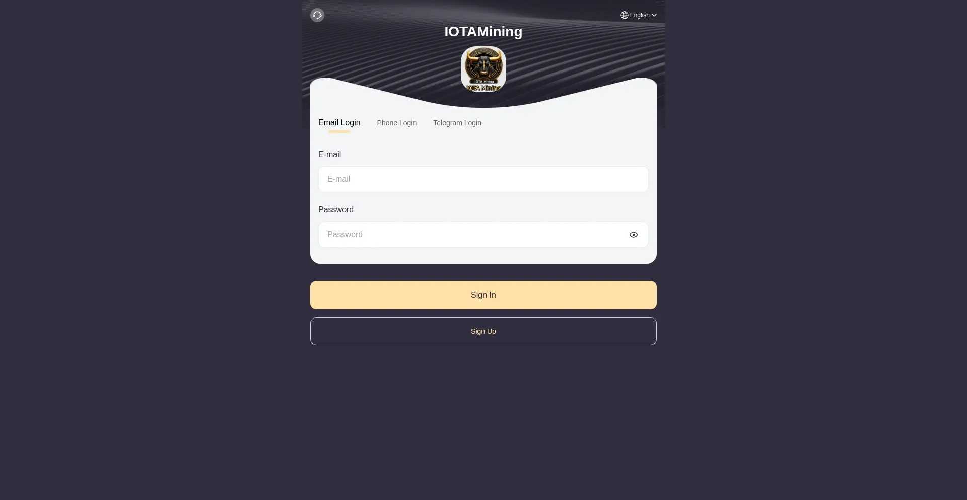 Iotmining.net Screenshot