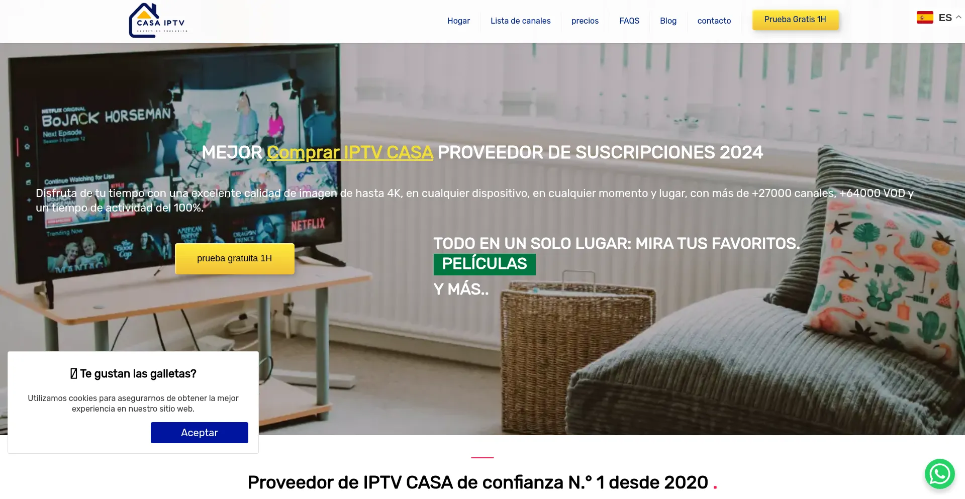 Iptvcasa.es é Seguro e Confiável?