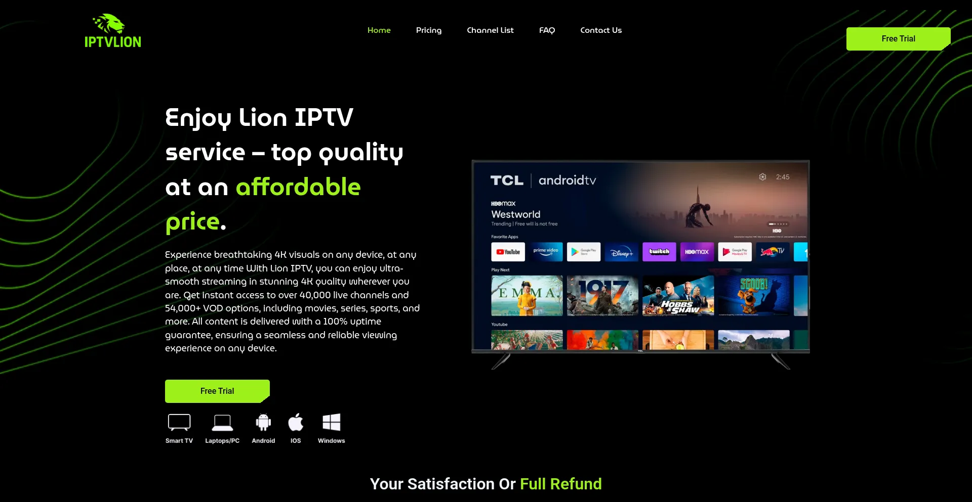 Iptvlion.com é Seguro e Confiável?