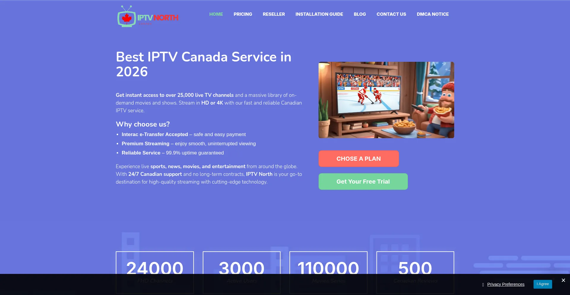 Iptvnorth.ca