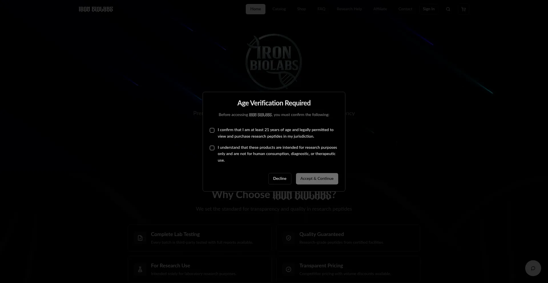 Ironbiolabs.com