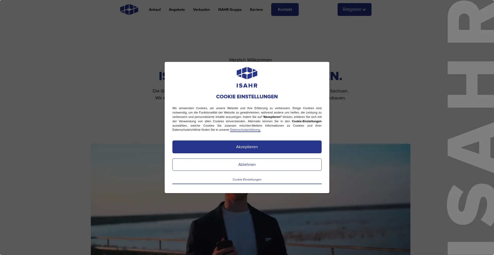 Isahr.de Screenshot