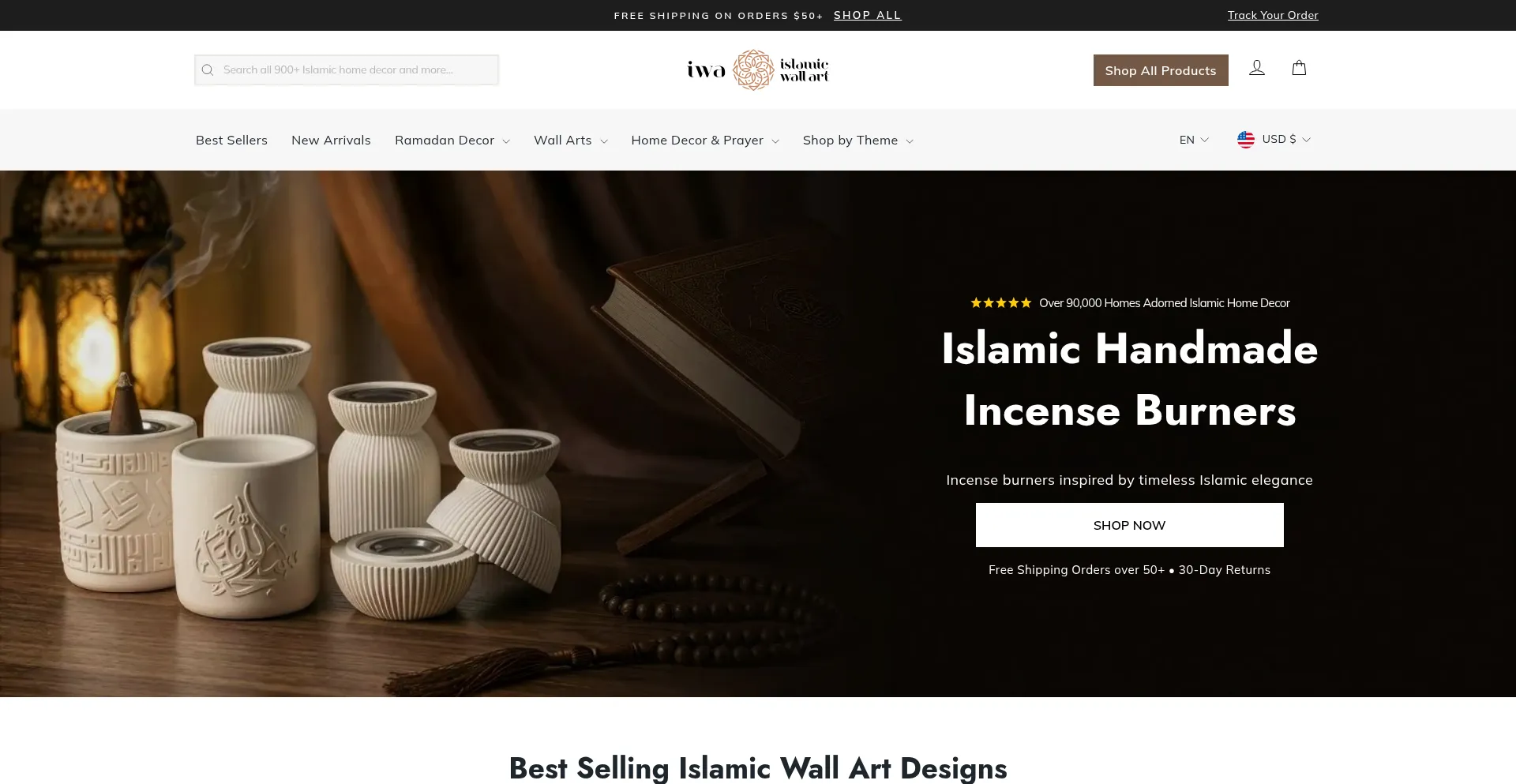 Islamicwallartstore.com