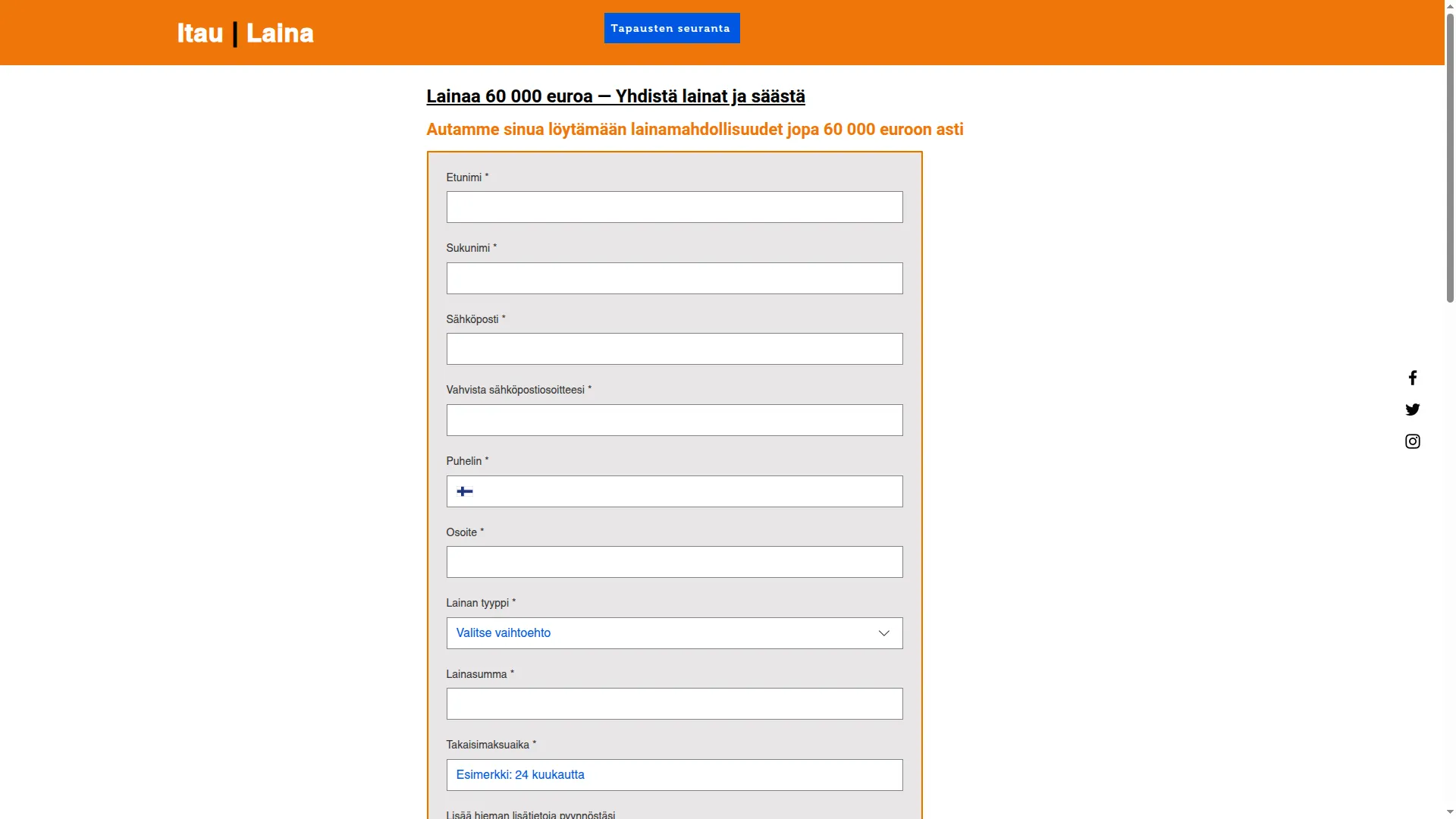 Itau-laina.fi