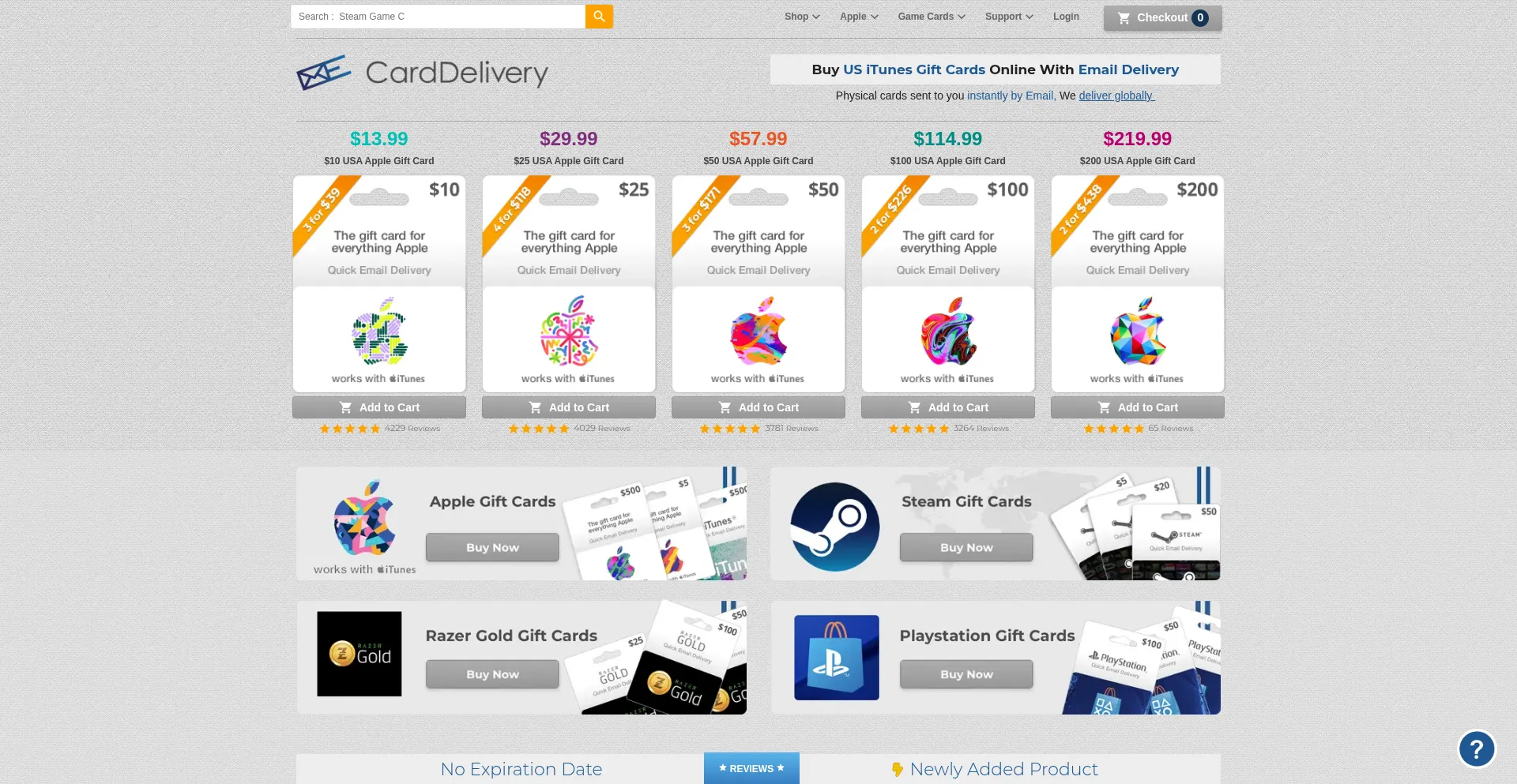 Itunescarddelivery.com