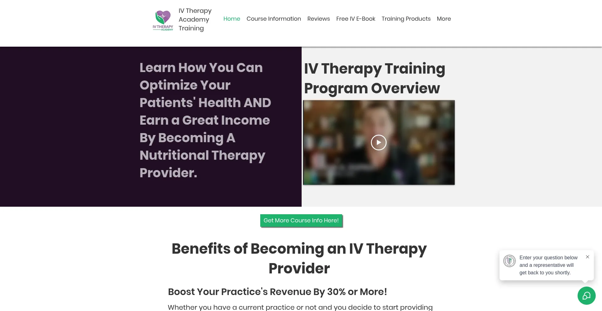 Ivtherapyacademy.com