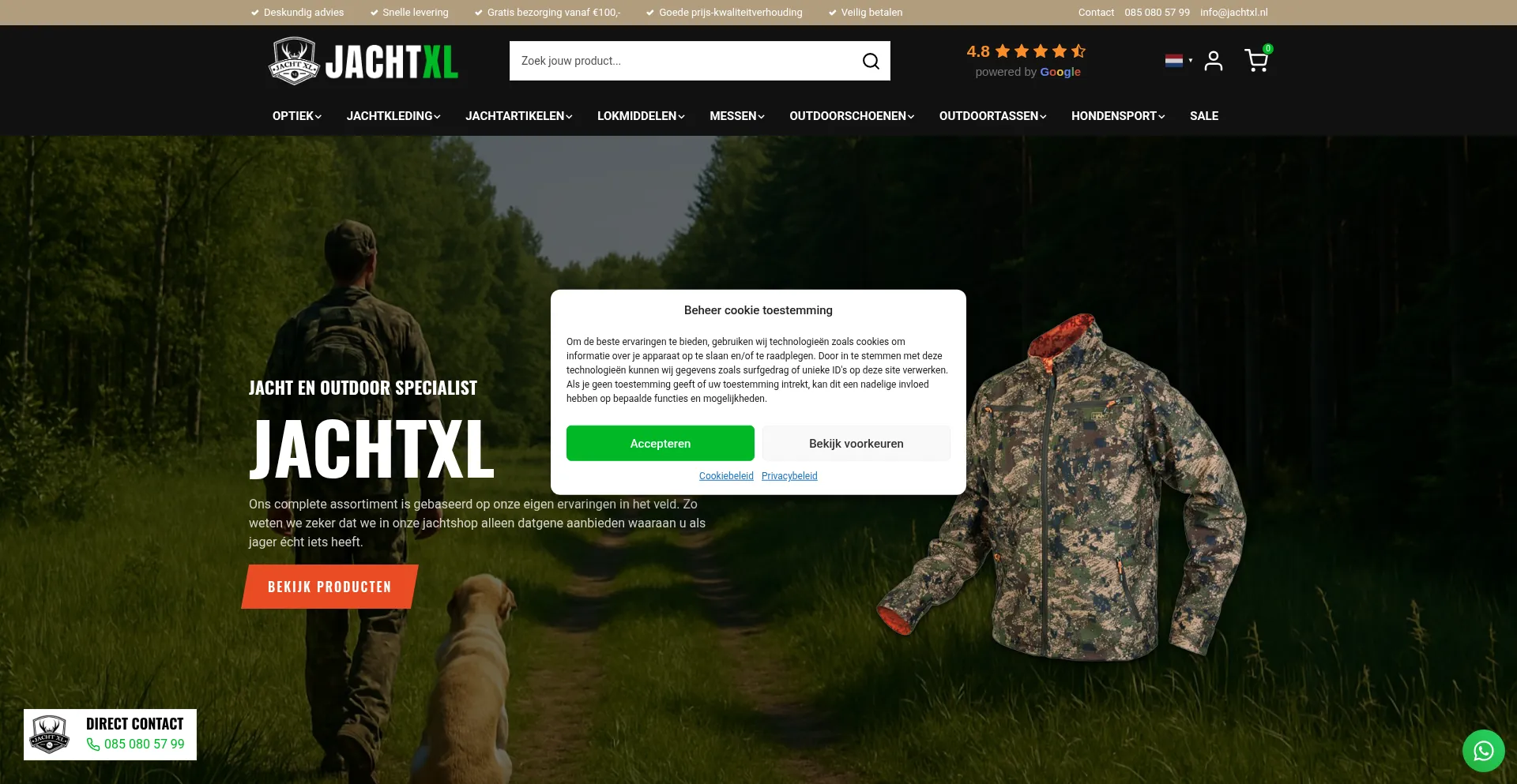 Jachtxl.nl é Seguro e Confiável?