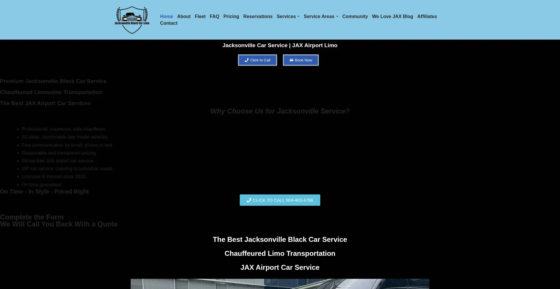 Jacksonvilleblackcarlimo.com