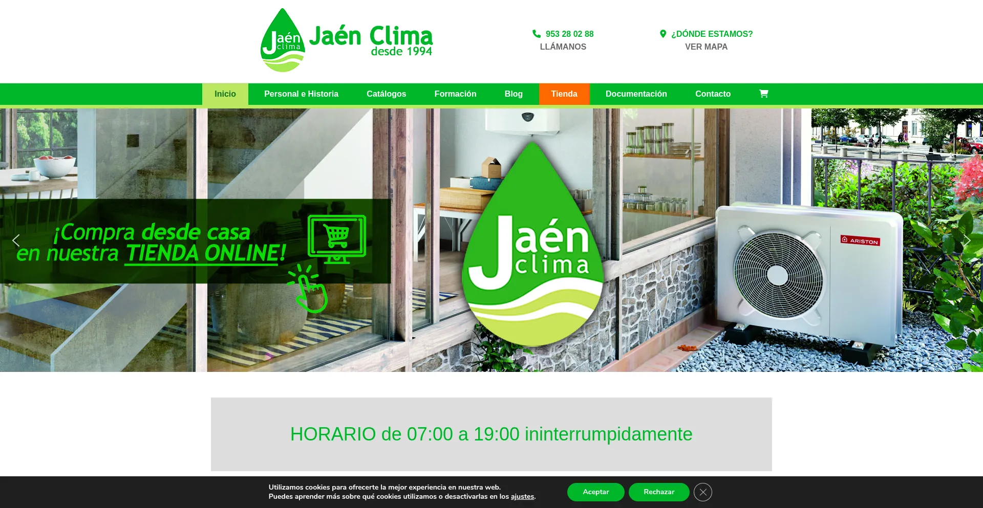 Jaenclima.es é Seguro e Confiável?