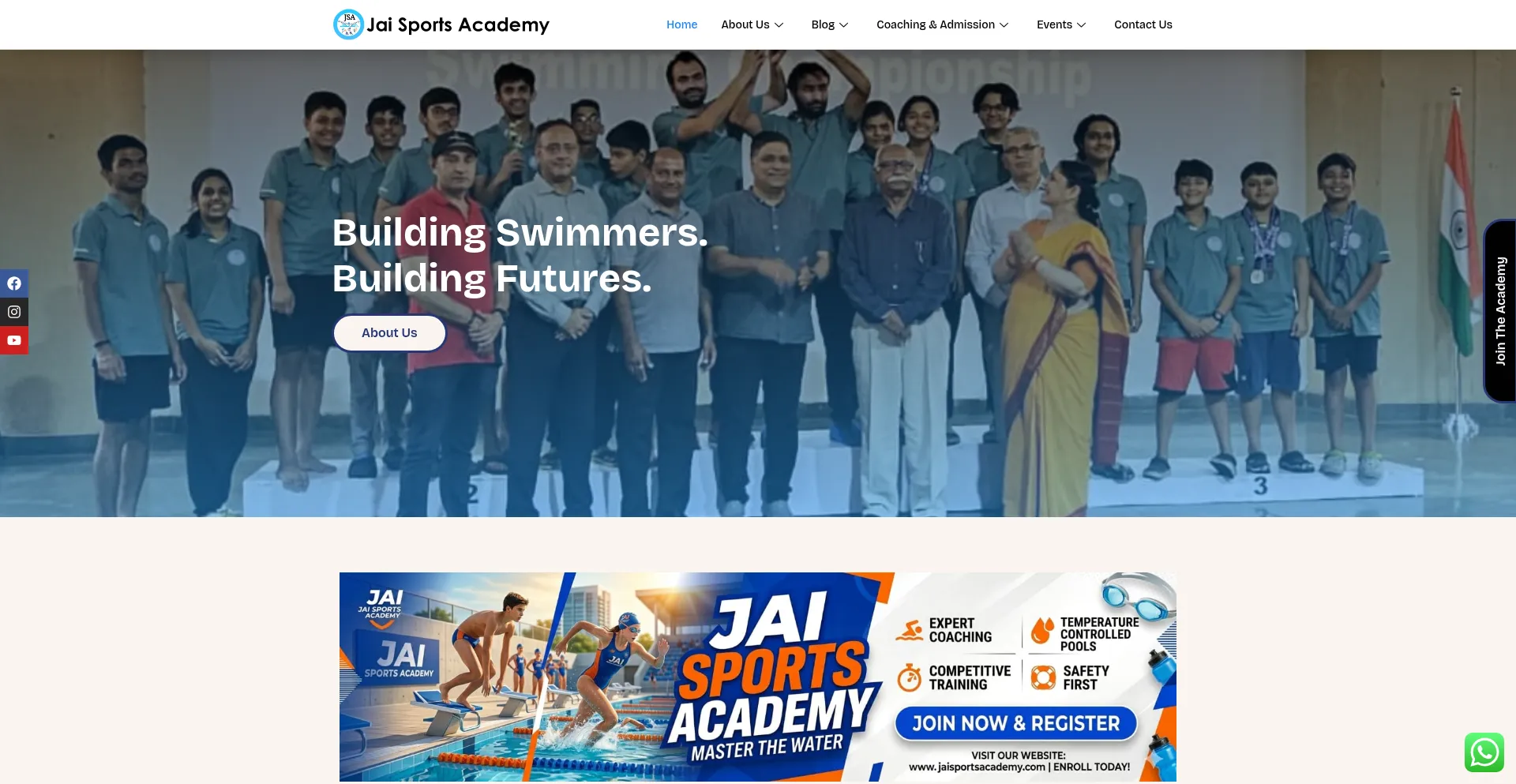 Jaisportsacademy.com