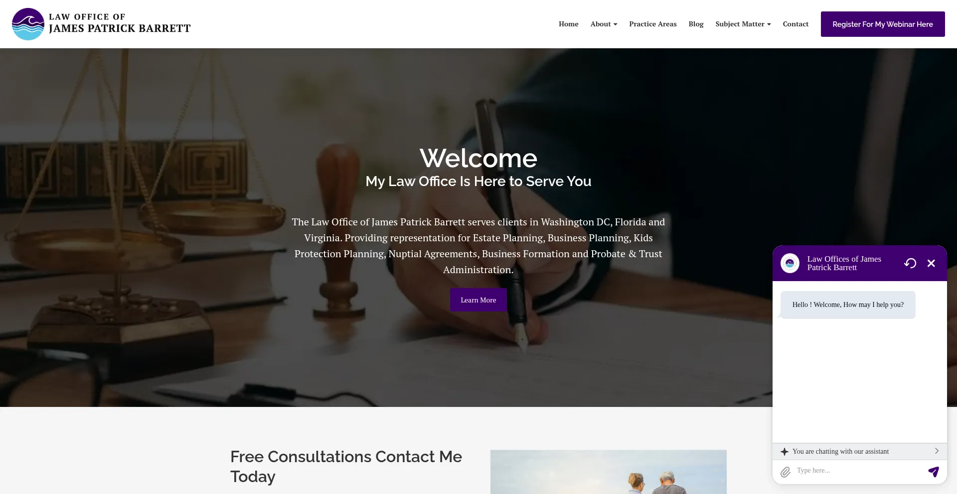 Jamespbarrettlaw.com