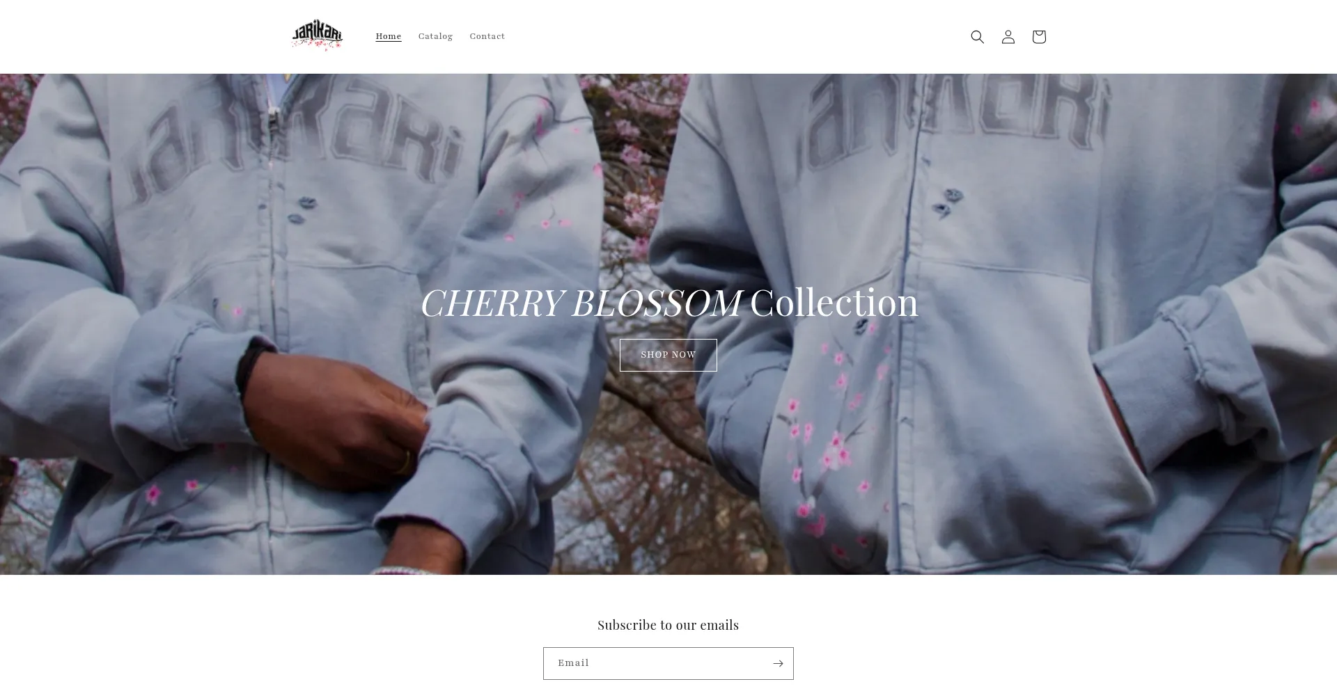Website screenshot of Jarikari.us