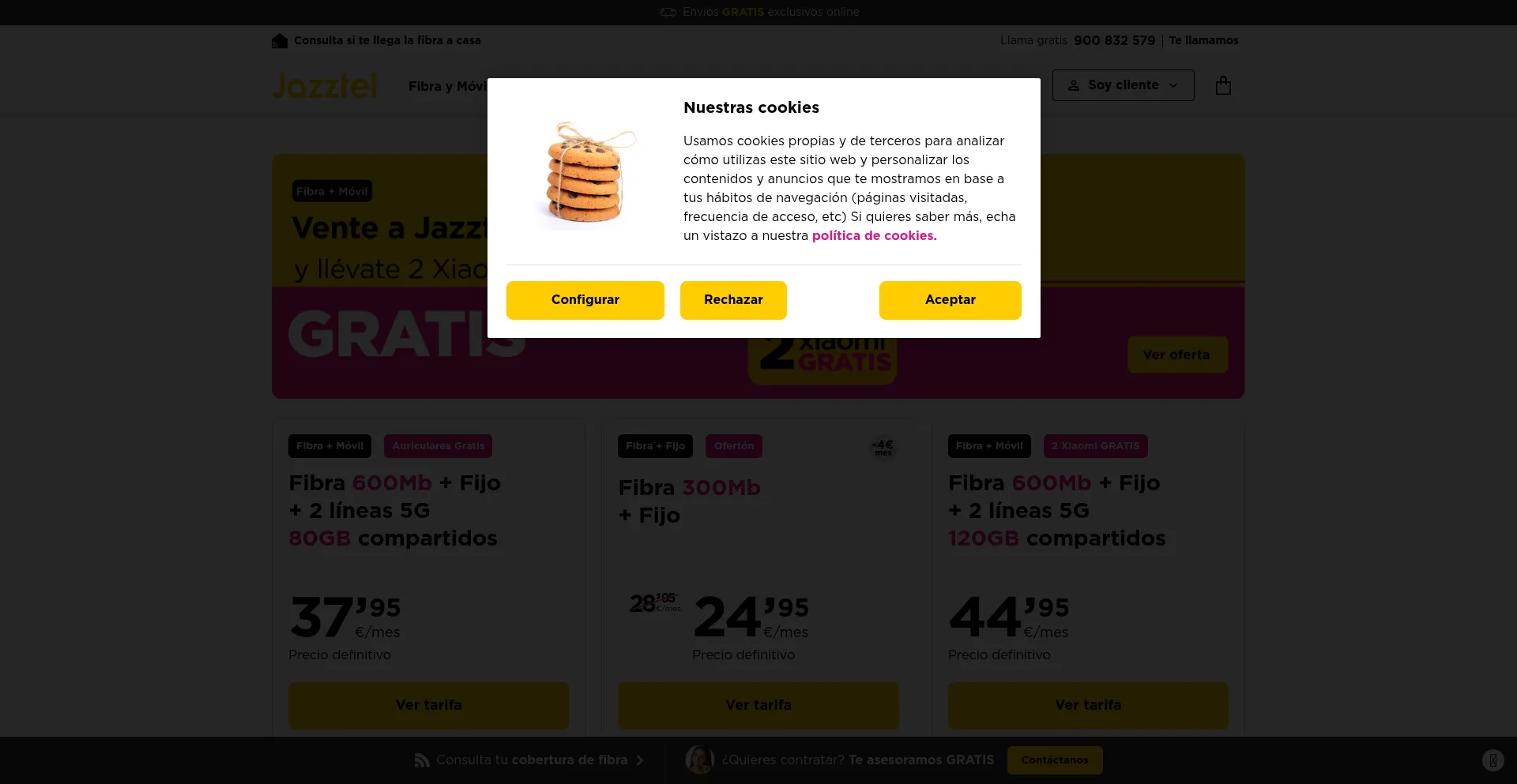 Jazztel.com é Seguro e Confiável?