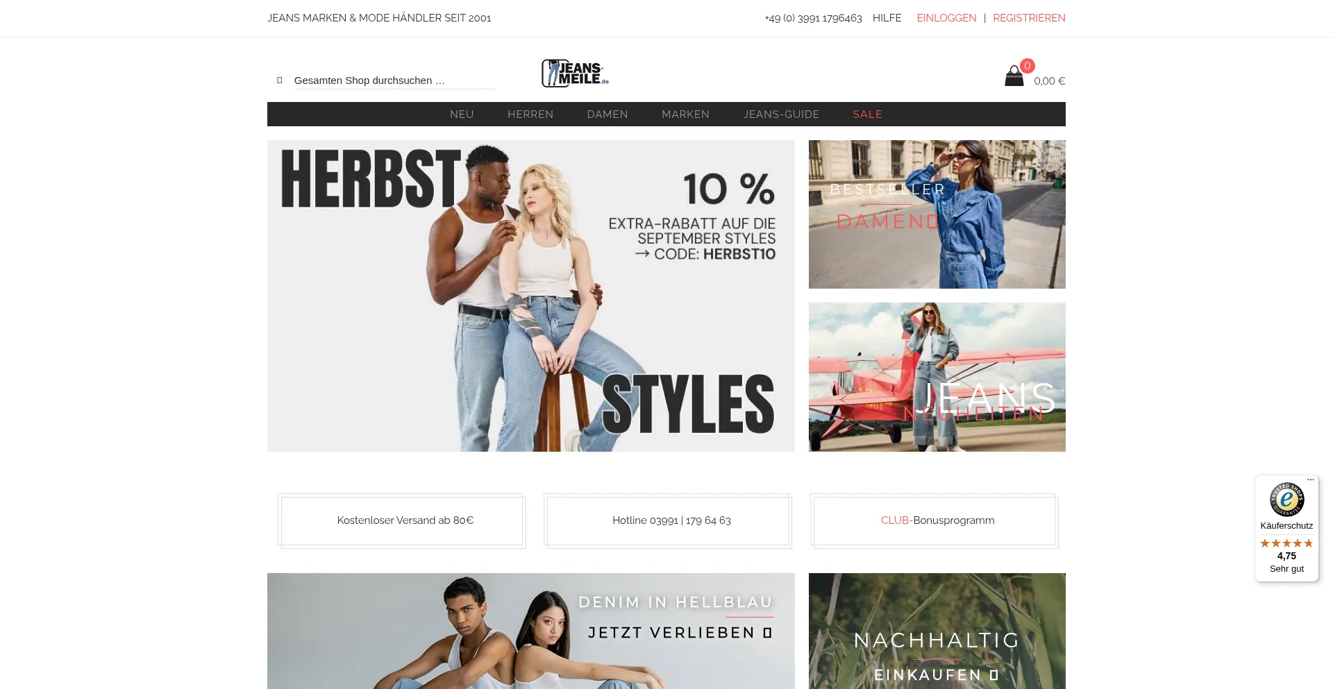 Jeans-meile.de é Seguro e Confiável?