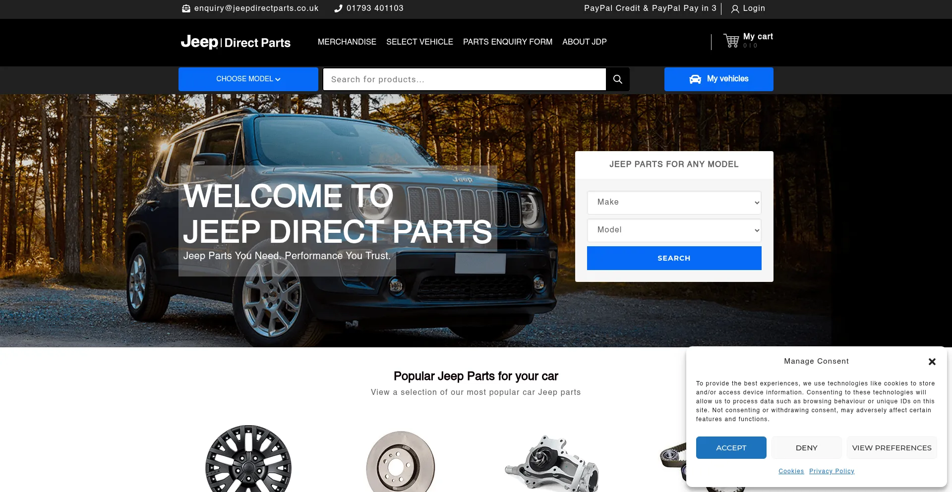 Jeepdirectparts.co.uk é Seguro e Confiável?
