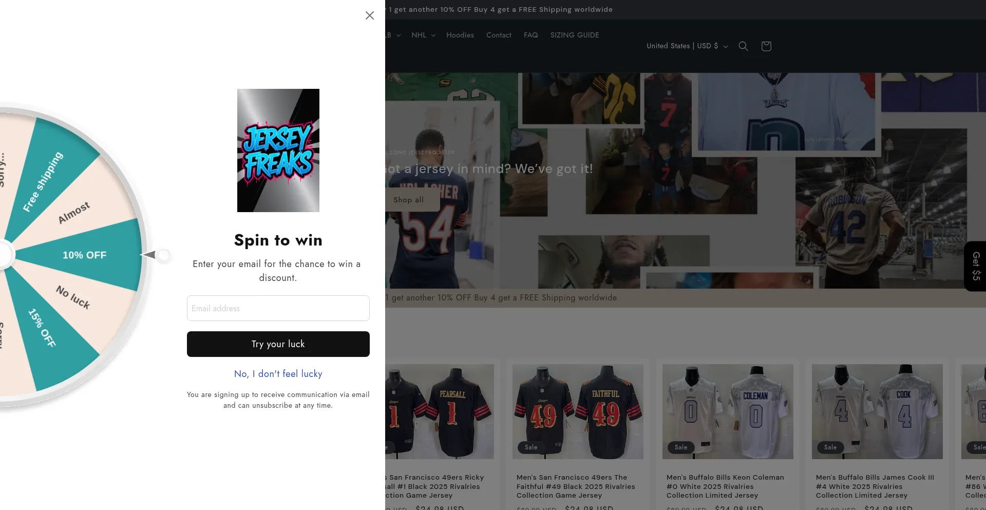 Jerseysfreak.com é Seguro e Confiável?