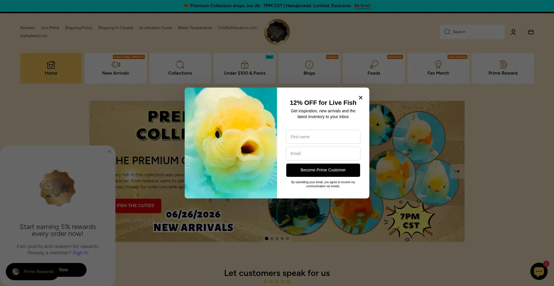 Jimmygoldfish.com