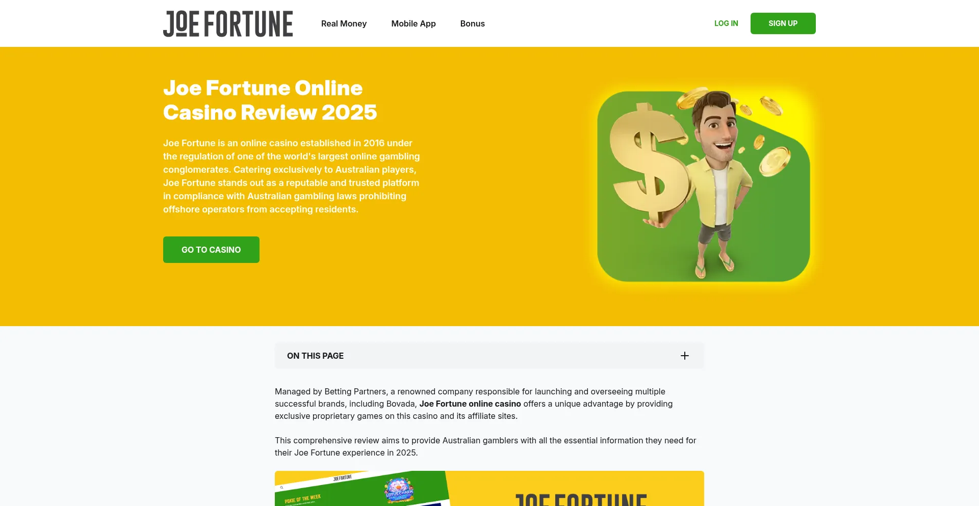 Joe-fortune-casino.bet