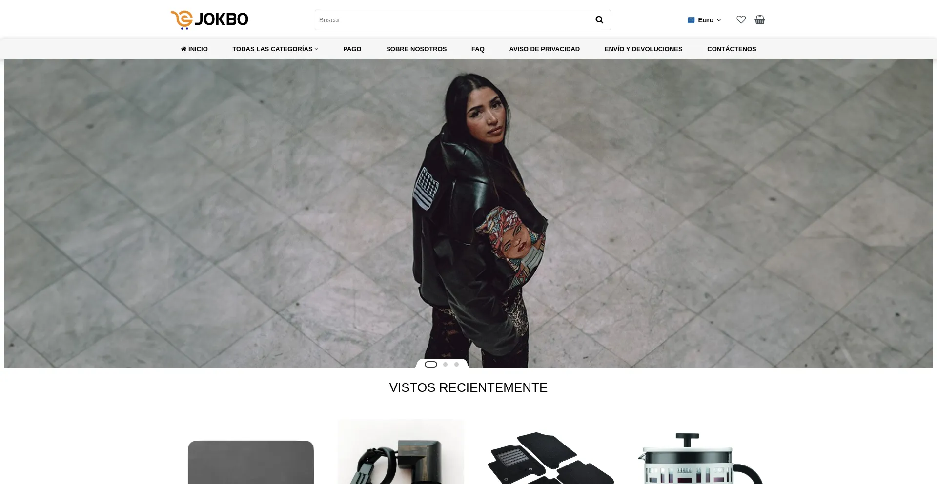 Website screenshot of Jokbo.net