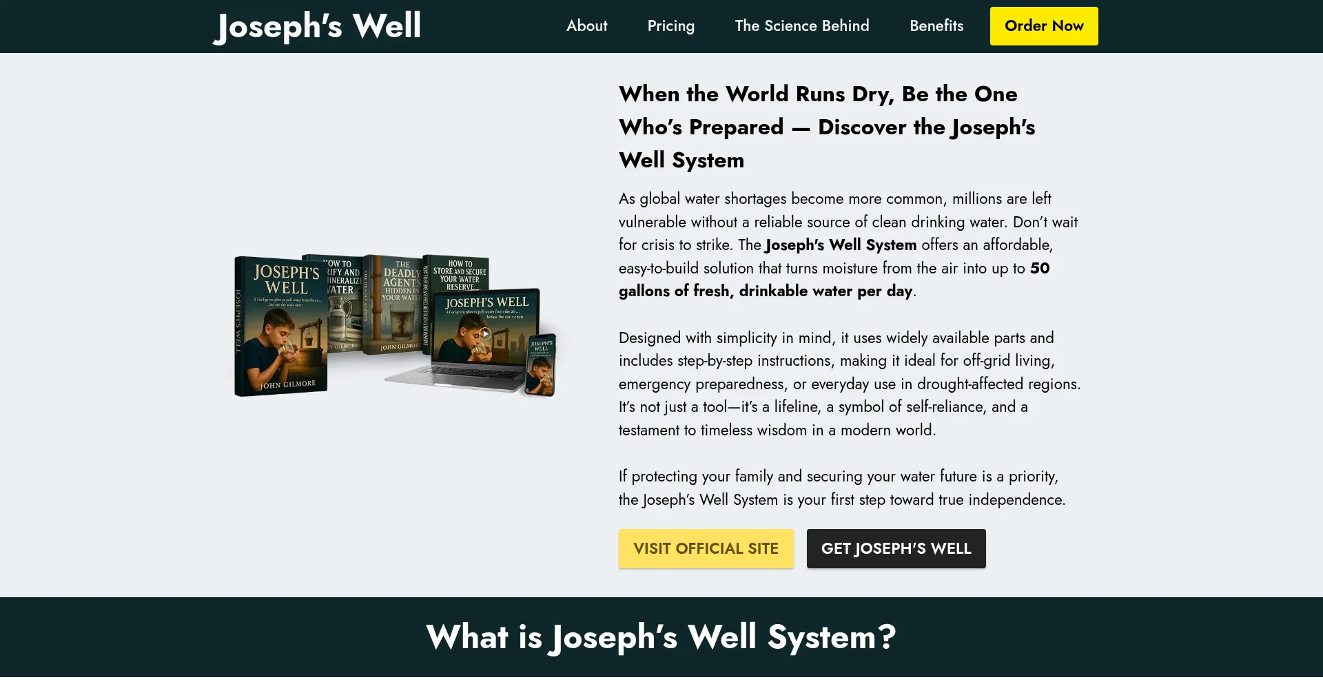 Josephs-well.com é Seguro e Confiável?