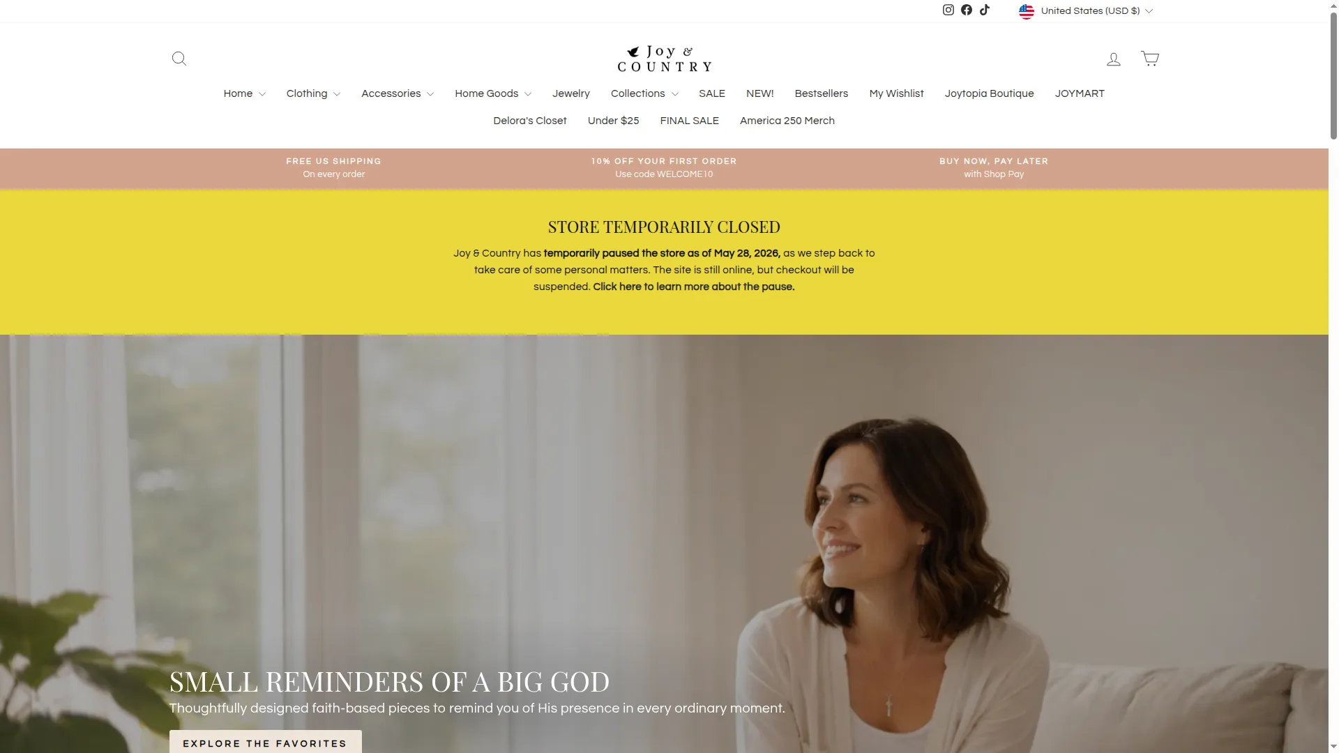 Joyandcountry.com