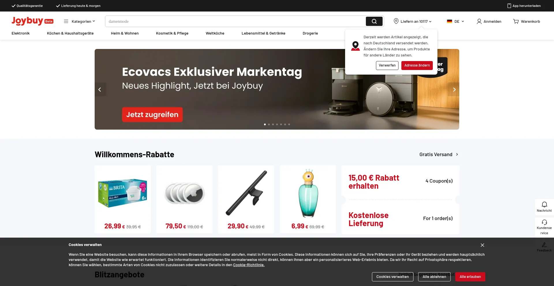 Joybuy.de é Seguro e Confiável?