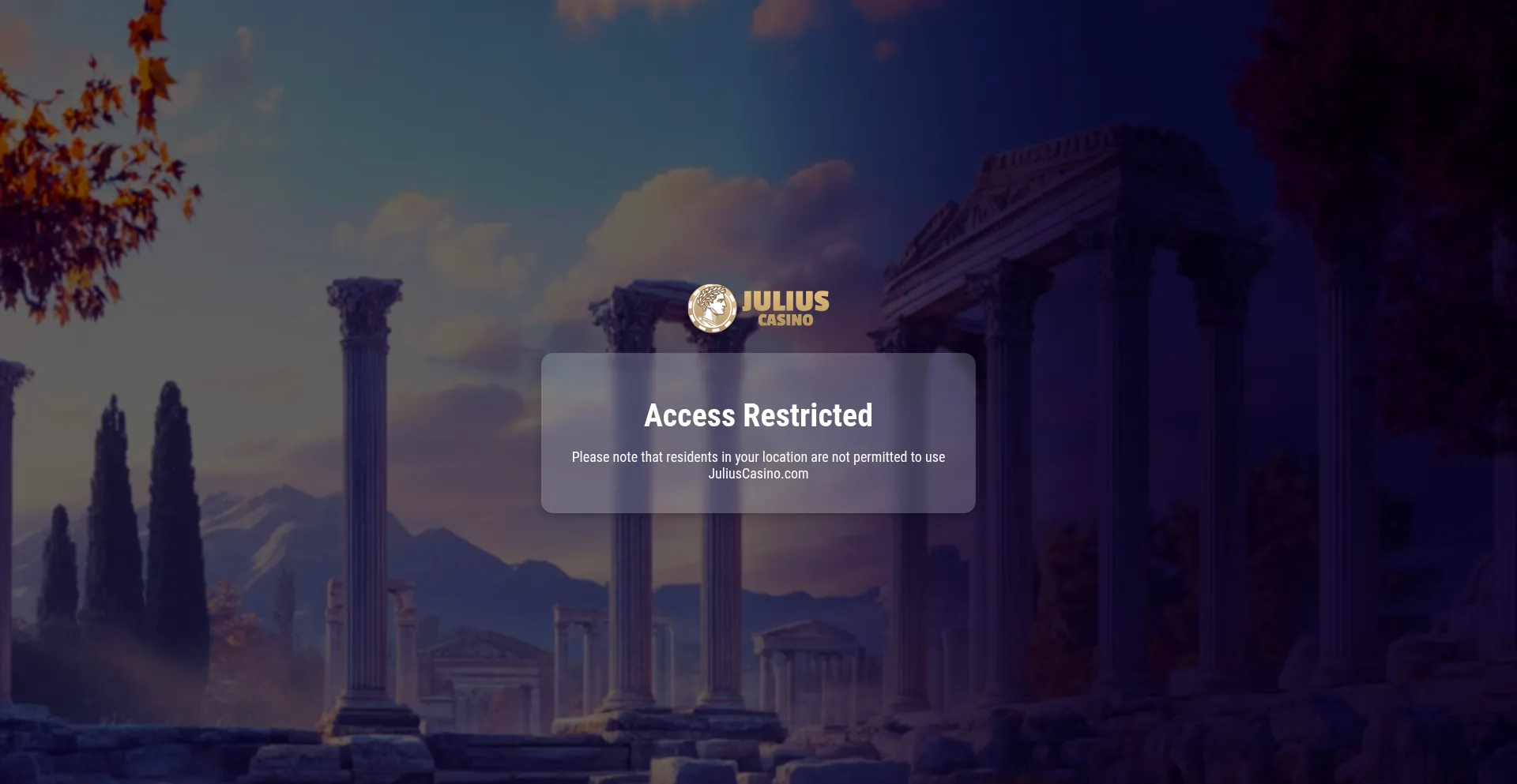 Juliuscasino1.com é Seguro e Confiável?