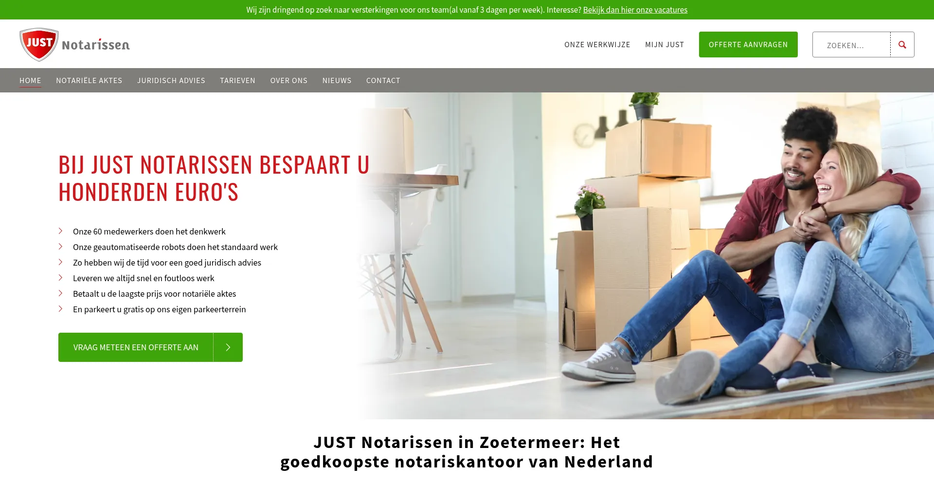 Justnotarissen.nl é Seguro e Confiável?