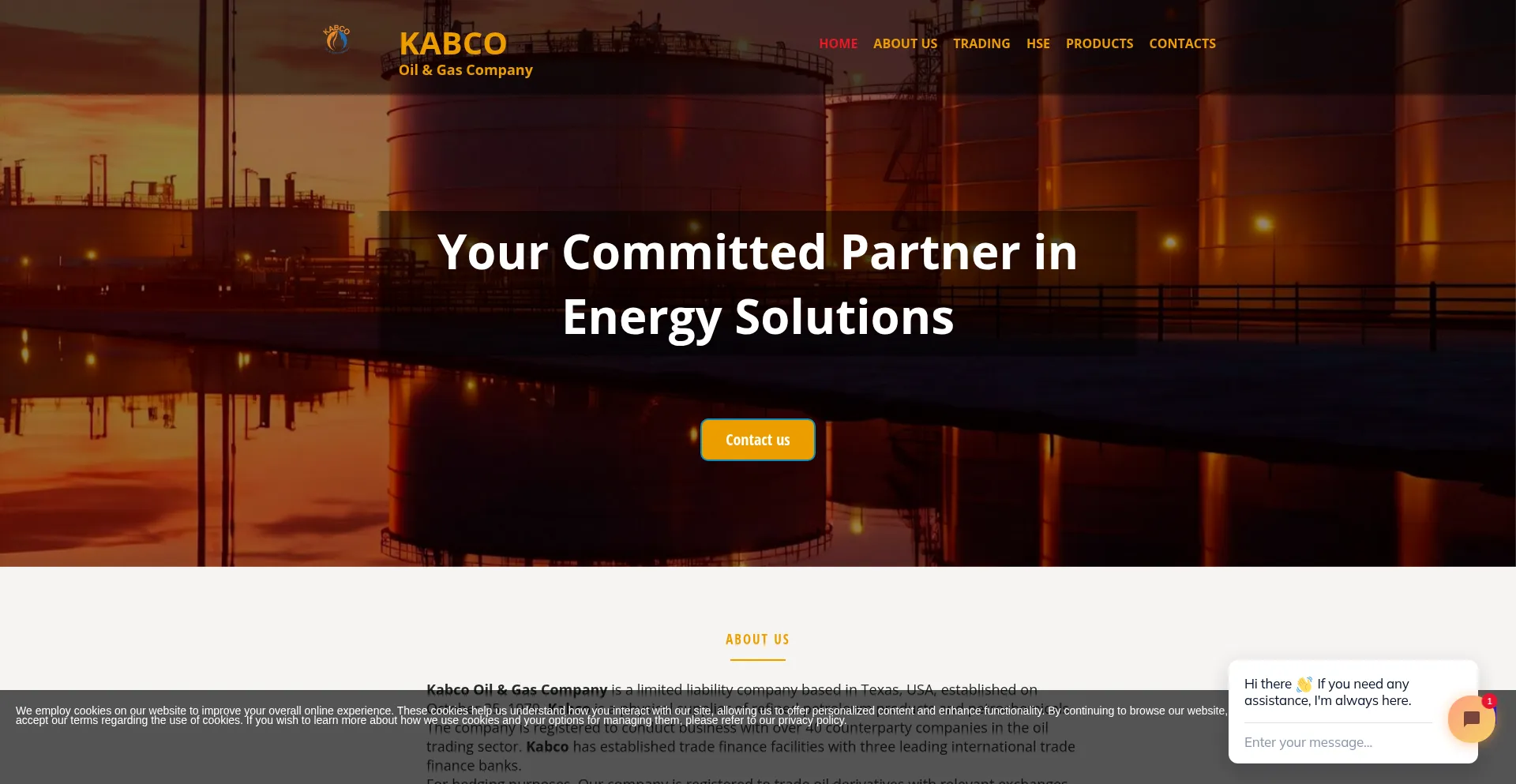 Kabco-oil.com é Seguro e Confiável?