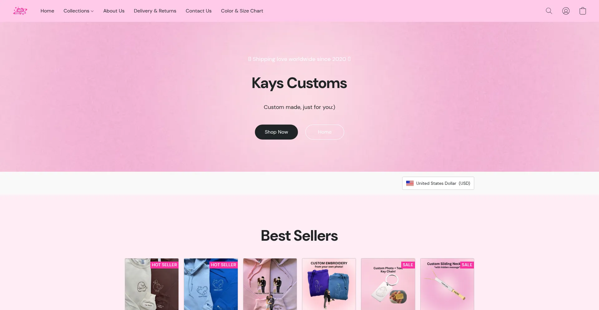 Kayscustomsshop.com é Seguro e Confiável?