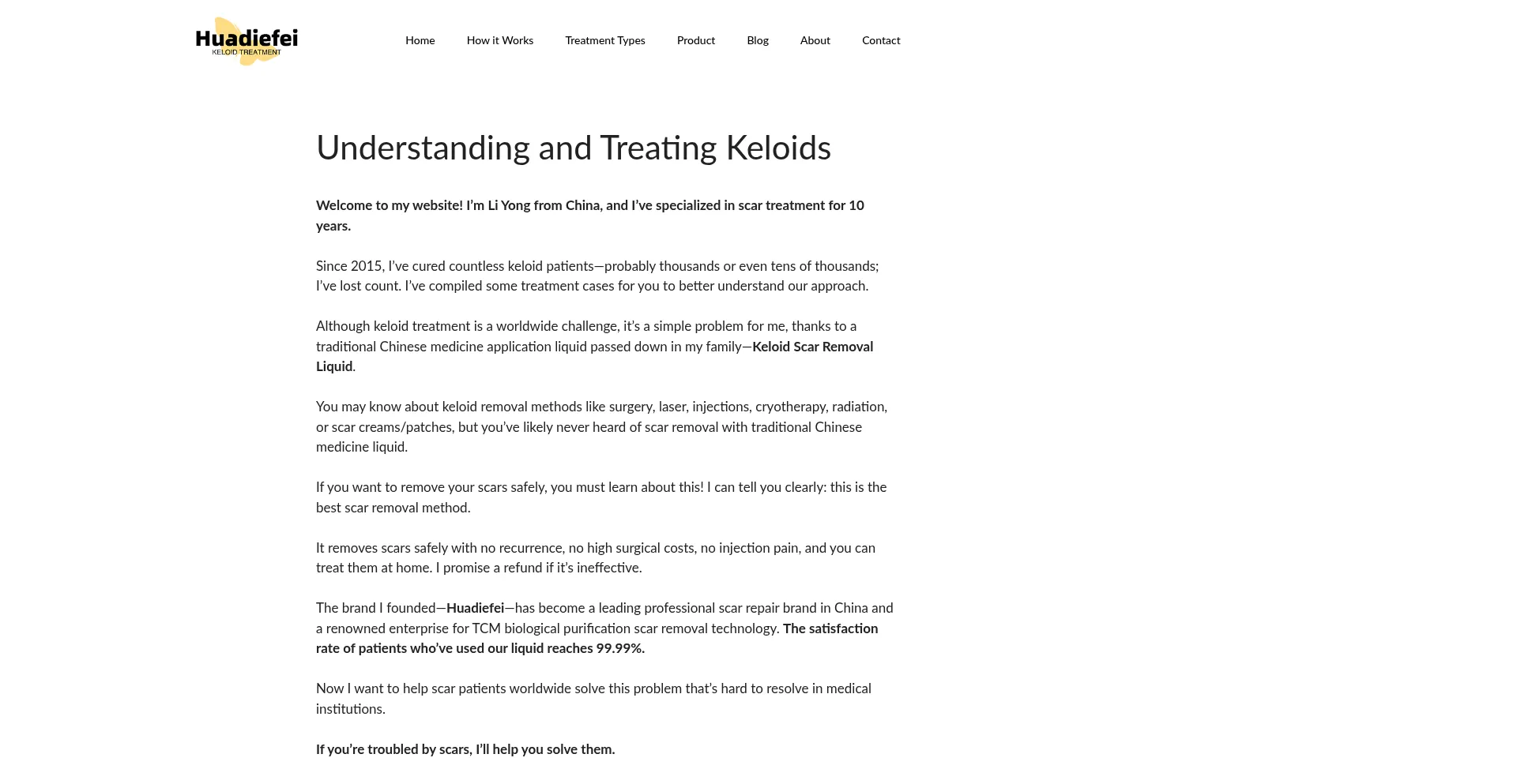 Keloidstreatment.com é Seguro e Confiável?