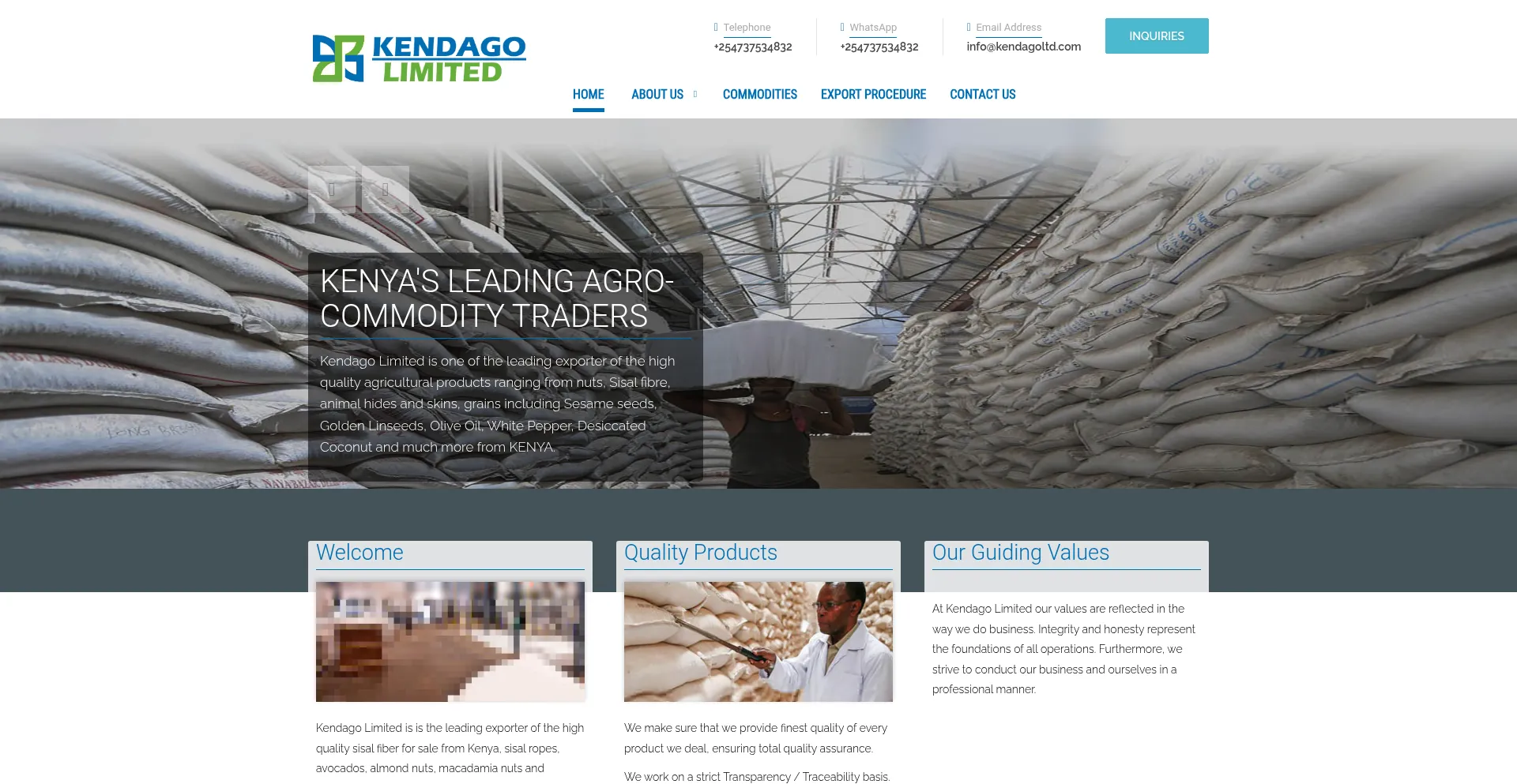 Kendagoltd.com