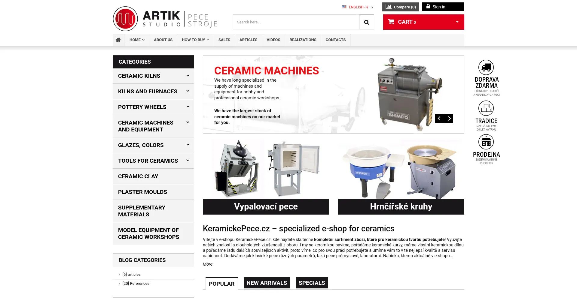 Keramickepece.cz Screenshot